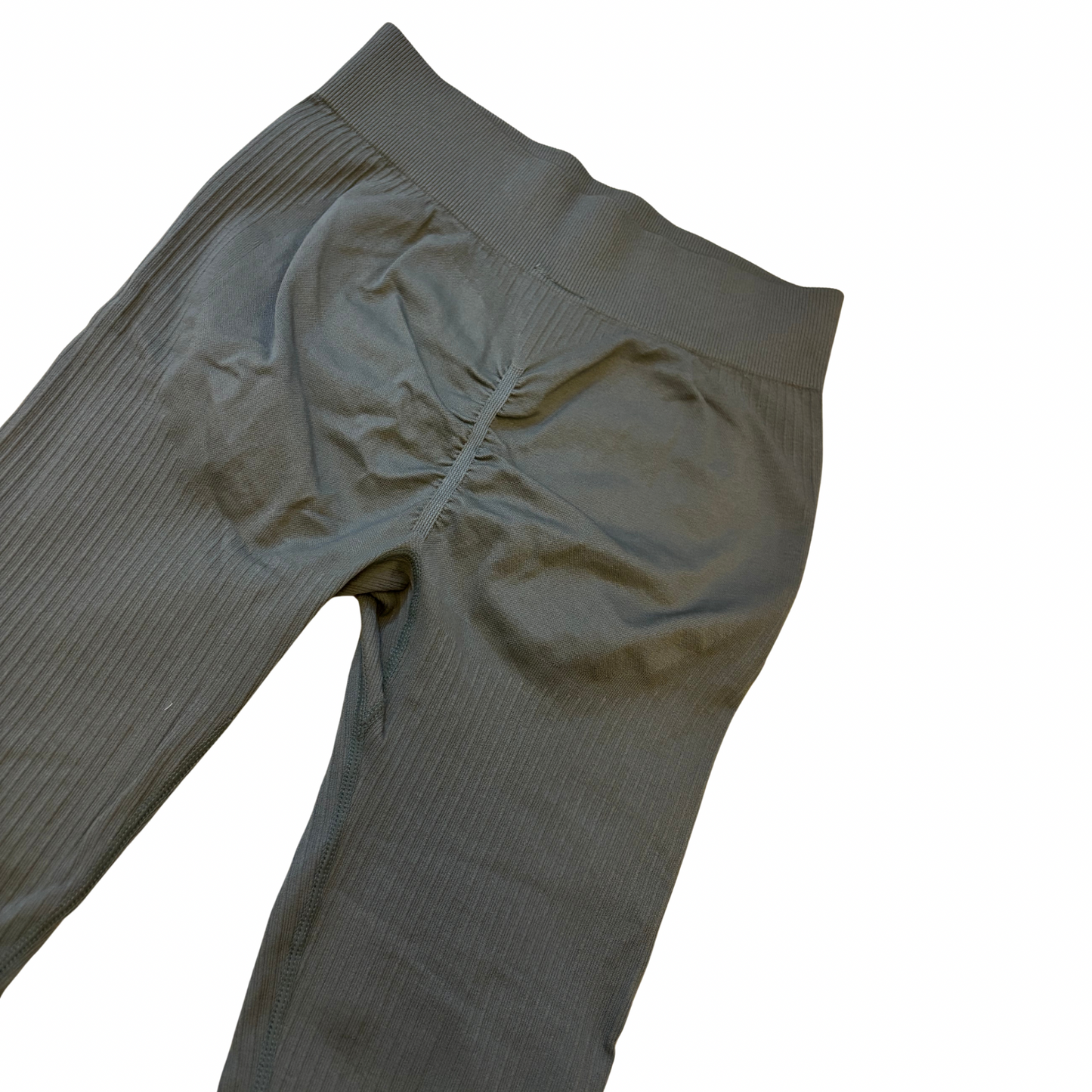 FRWD Khaki Bum Scrunch Leggings