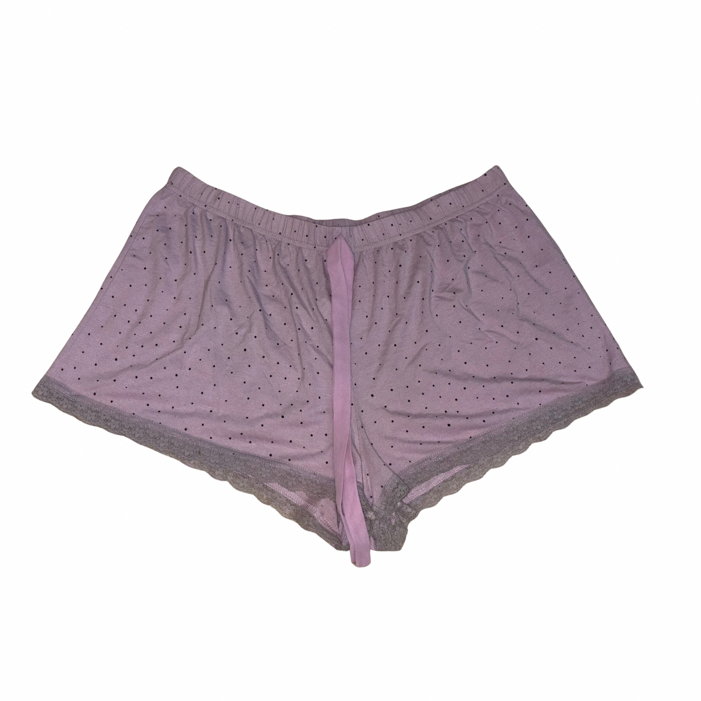 Purple Pyjama Shorts