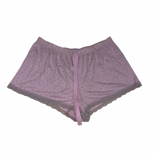 Purple Pyjama Shorts
