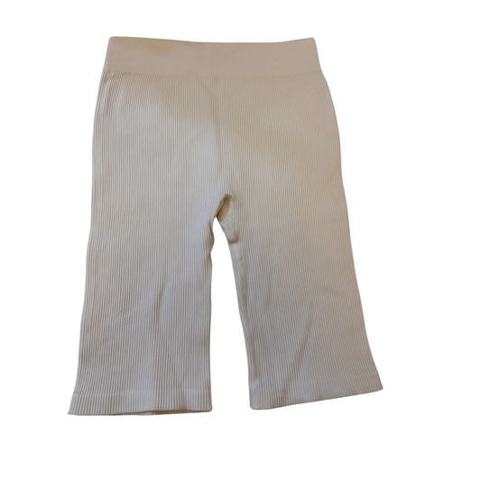 PLT Cream Cycling Shorts