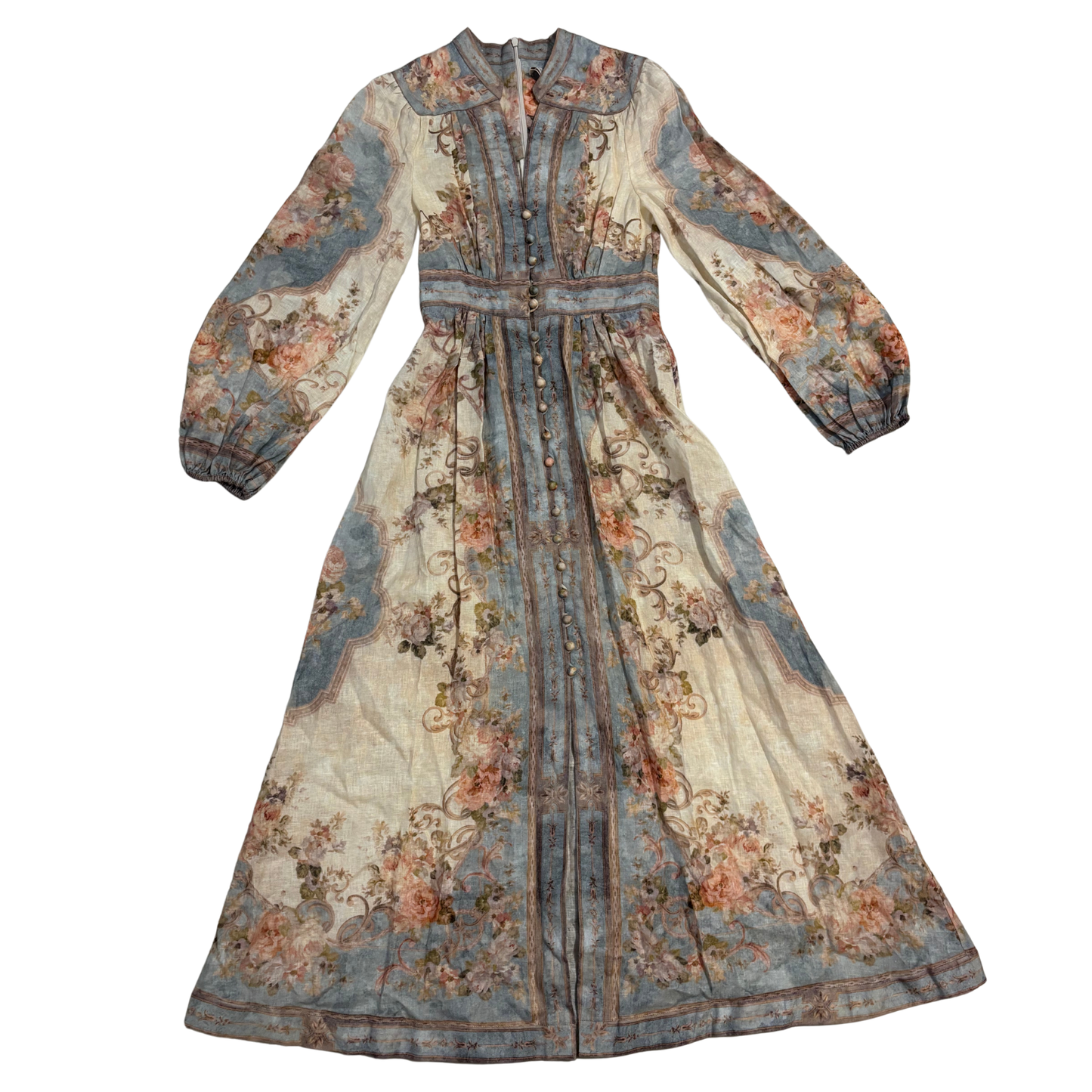 Zimmermann August Plunge Maxi Dress