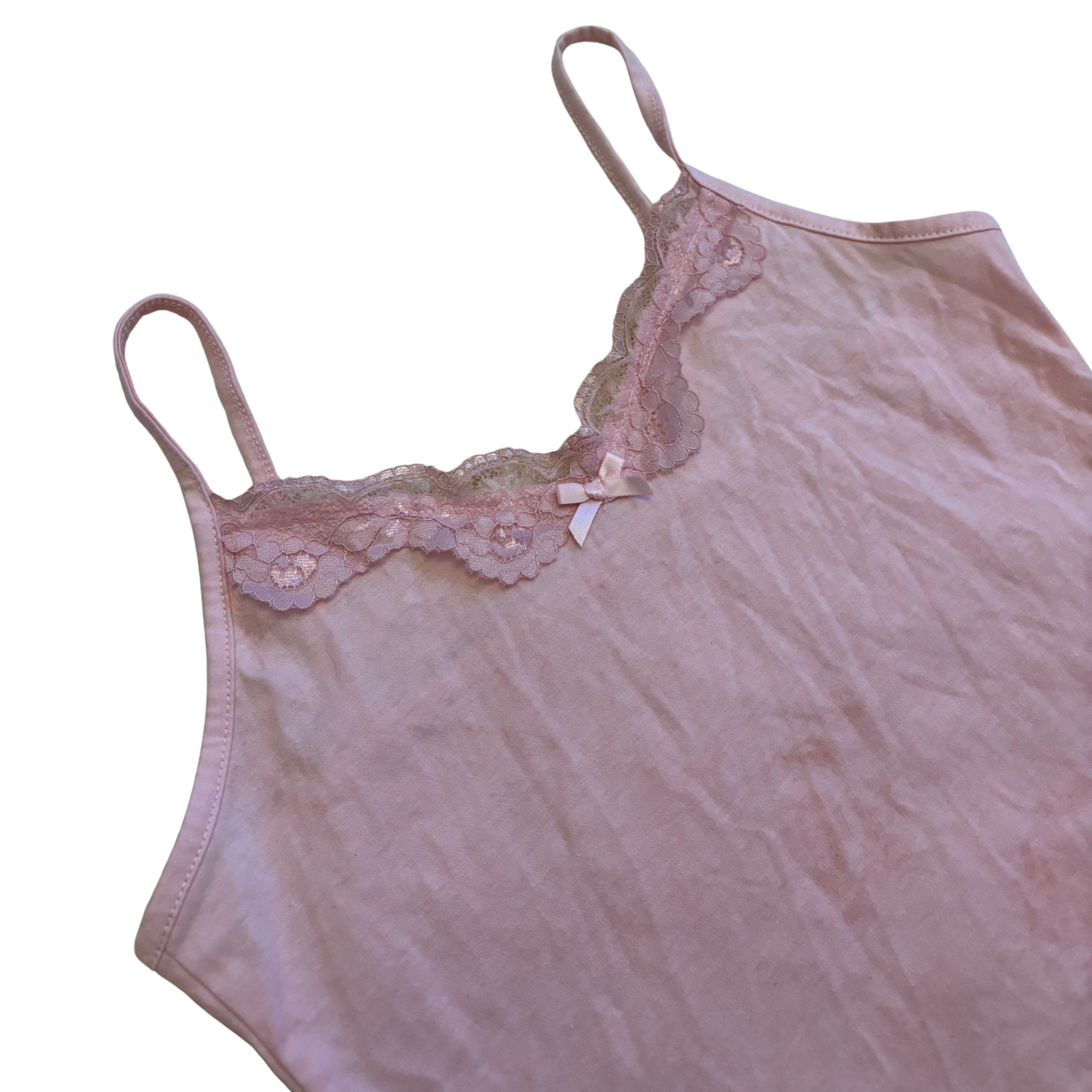 Baby Pink Lace Crop