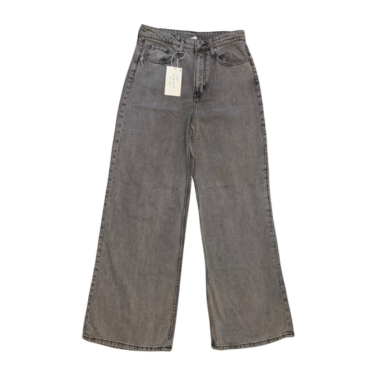 H&M Grey Wide Leg Jeans