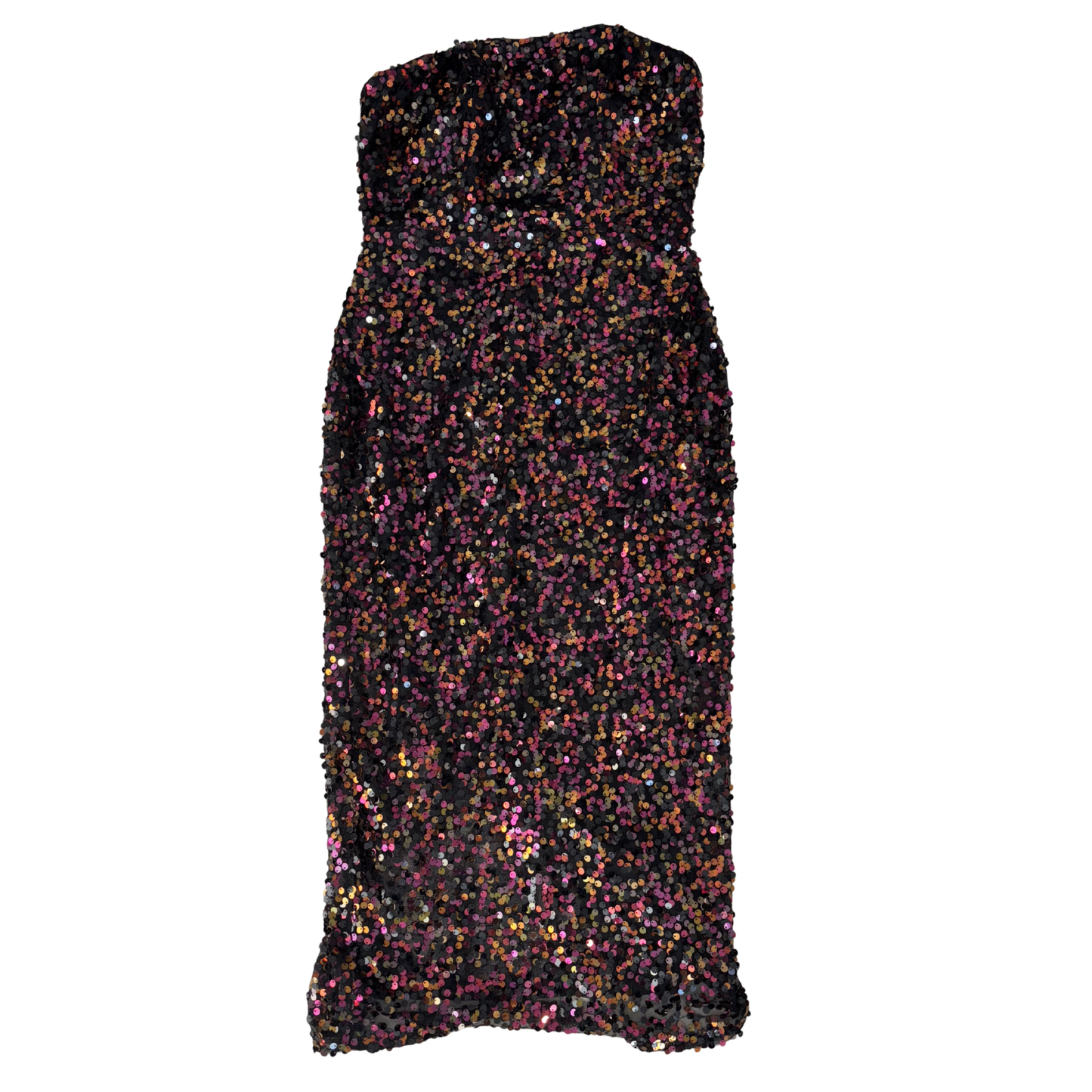 Little Mistress Sequin Bandeau Midaxi Dress