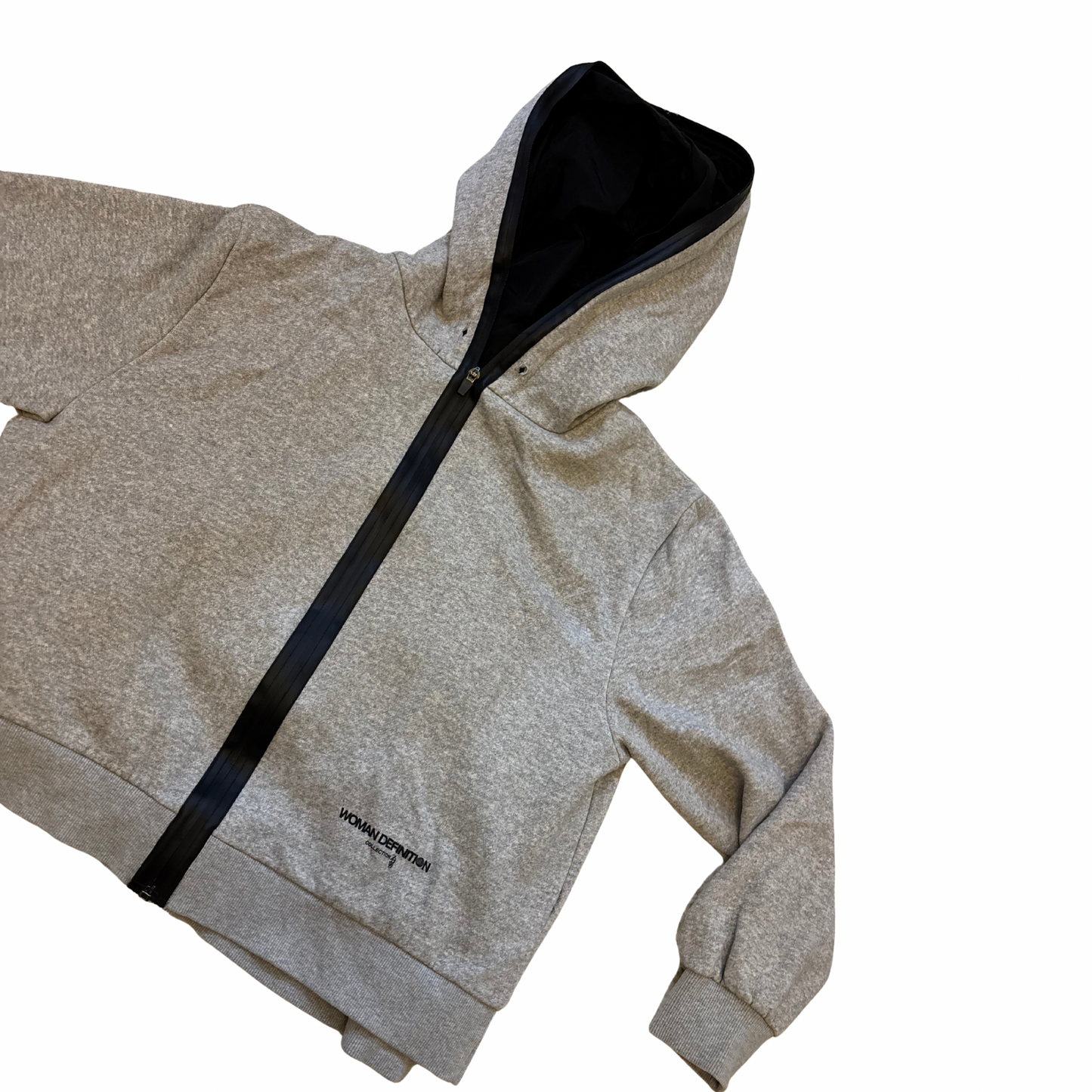 Zara Grey Zip Up Hoodie