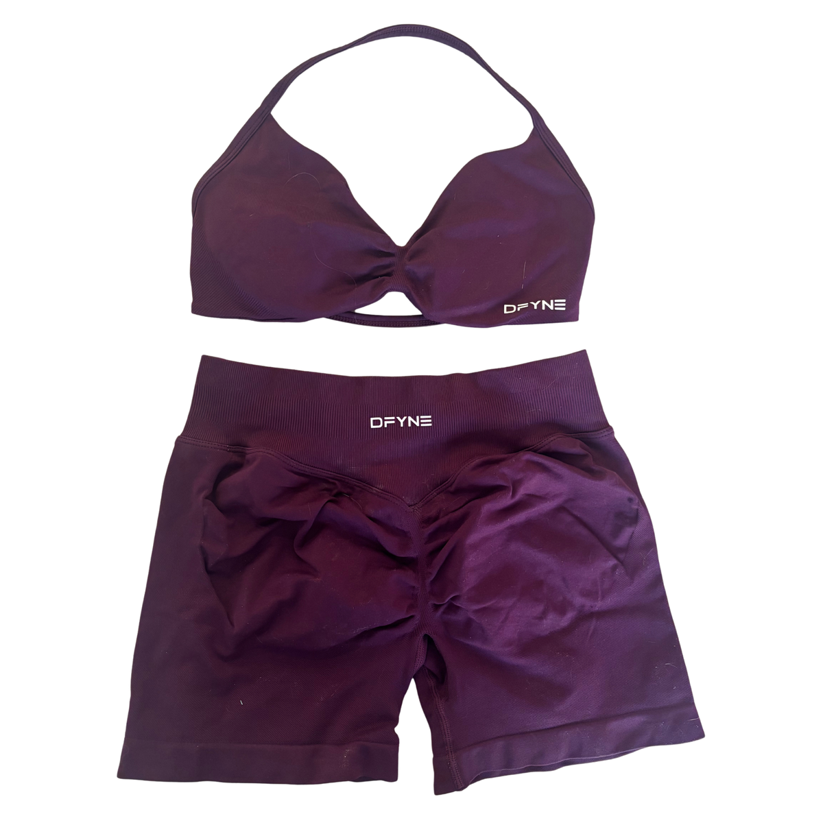DFYNE Purple Gym Set