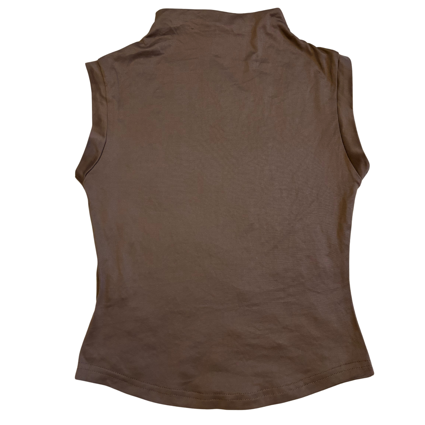 Chocolate High Neck Top