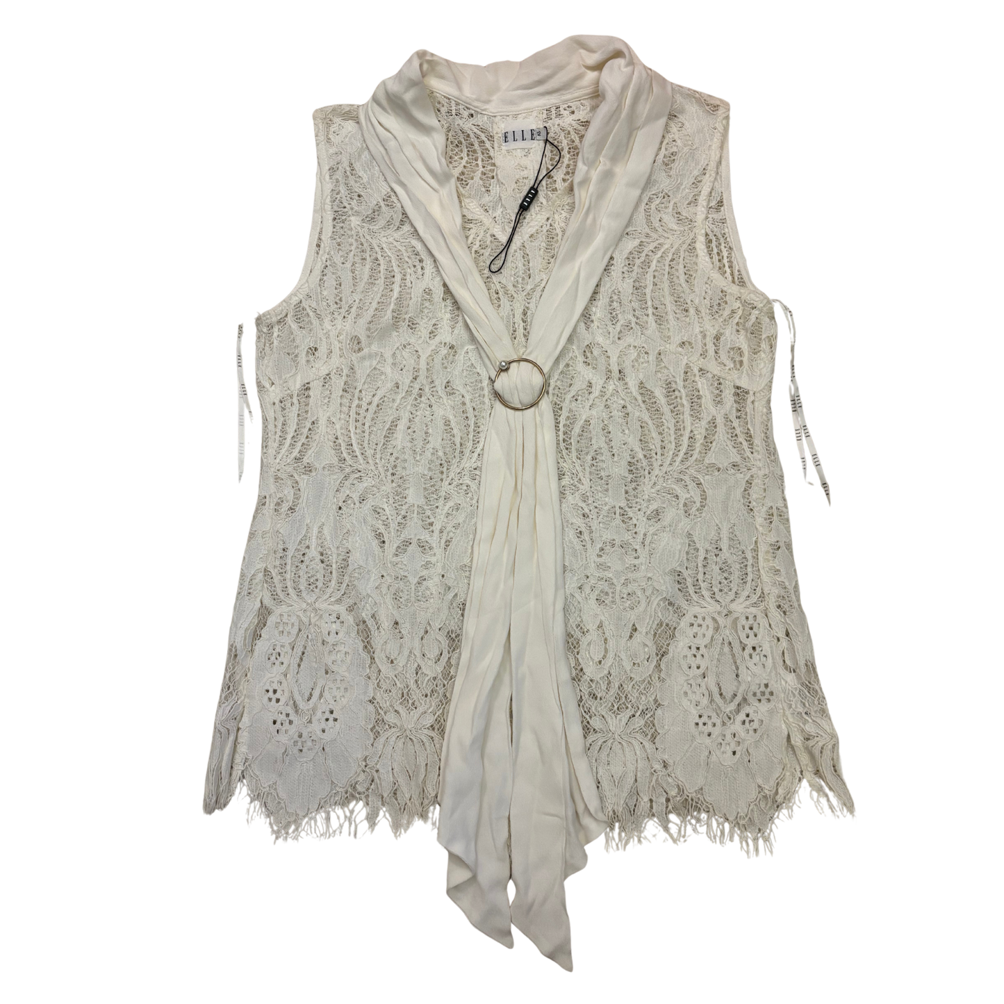 Elle White Lace Top