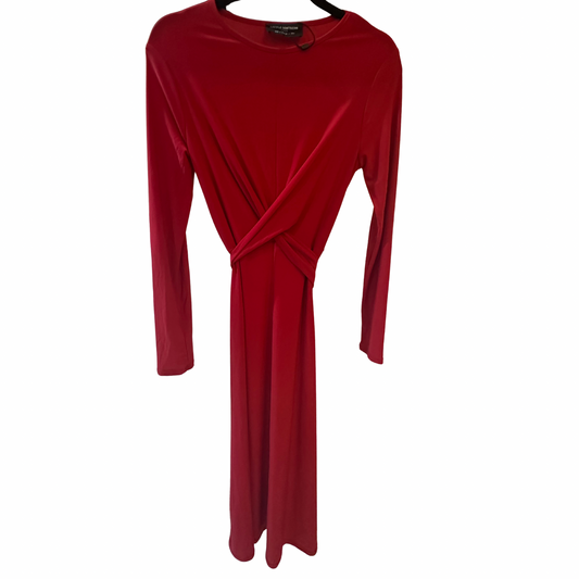 Little Mistress Red Midaxi Dress