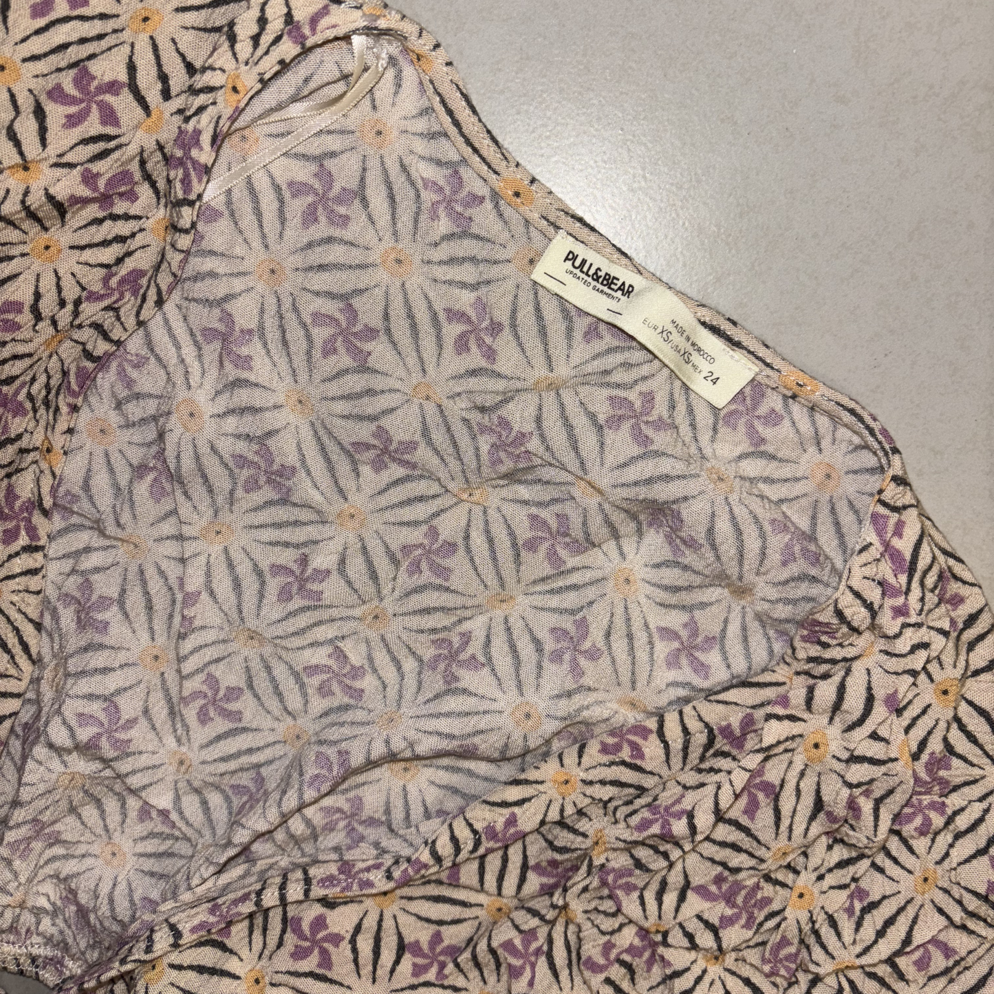 Pull & Bear Floral Co-Ord