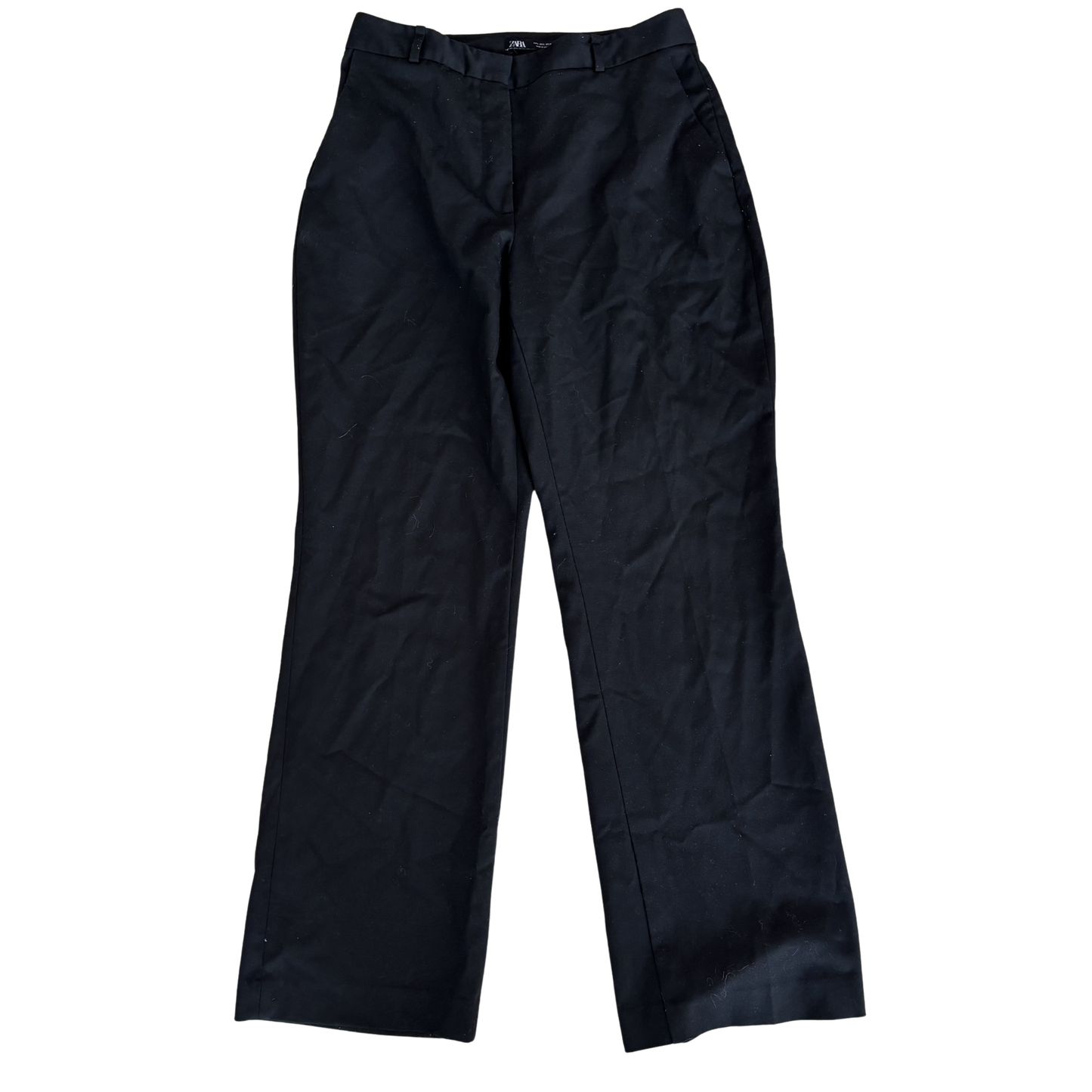 Zara Black Wide Leg Trousers