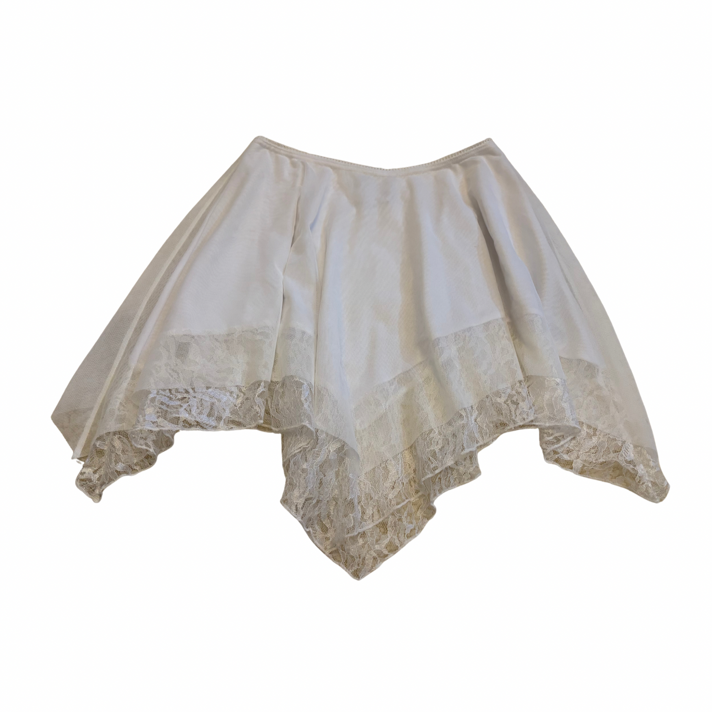 ASOS Design Mesh/Lace Mini Skirt