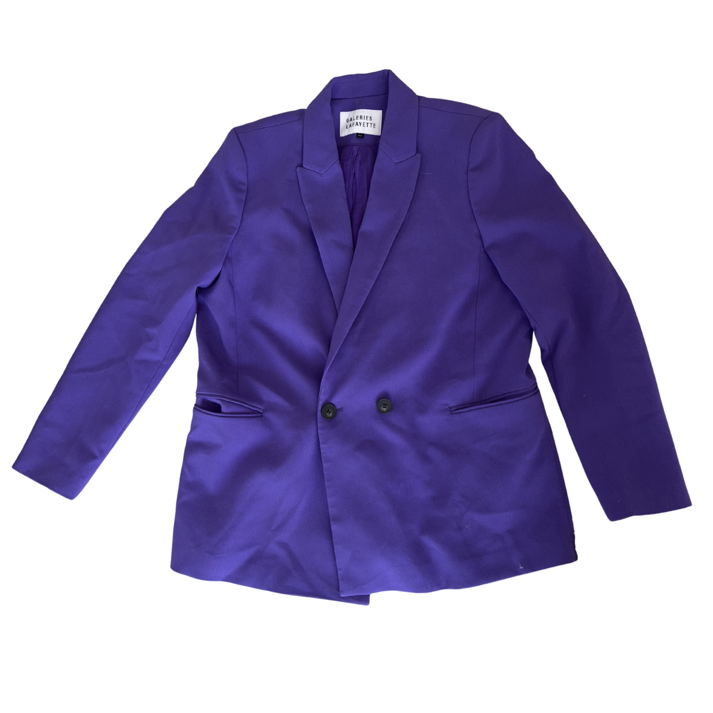 Galeries Lafayette Purple Blazer