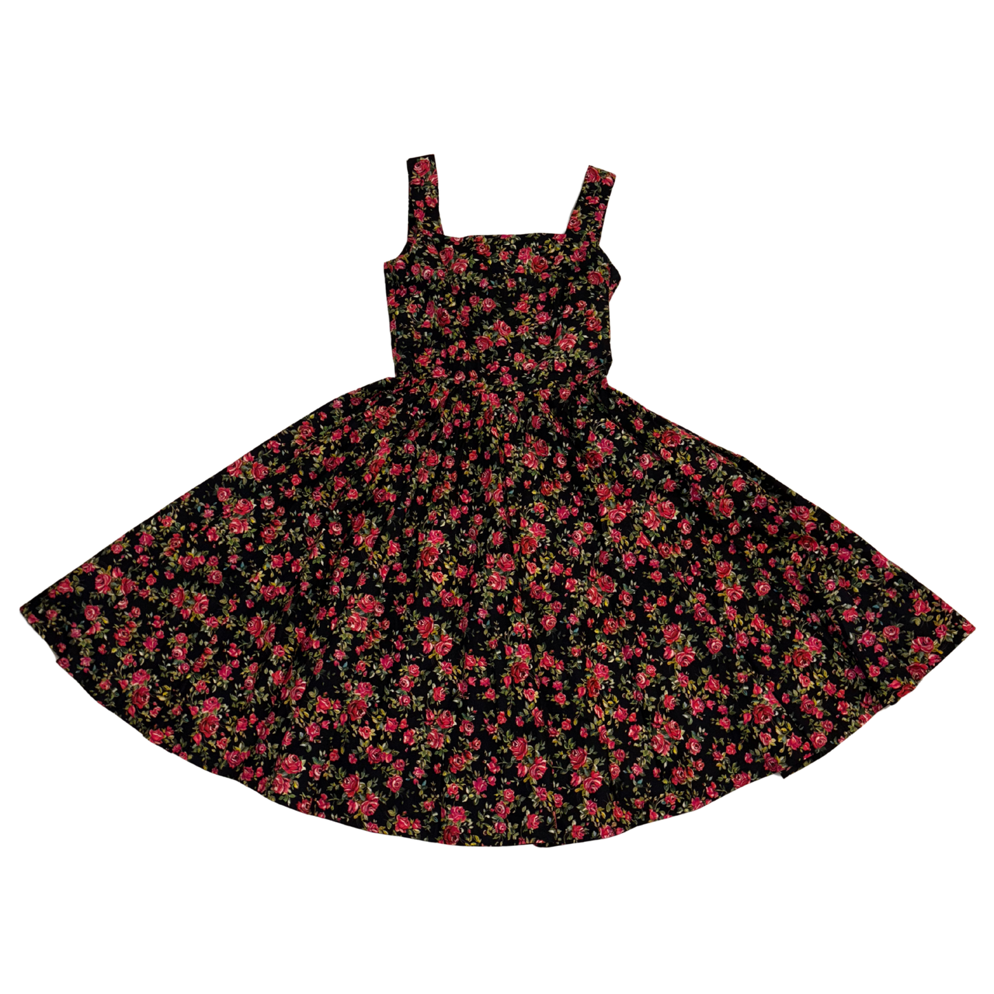 Dolce & Gabbana Poplin Rose Dress