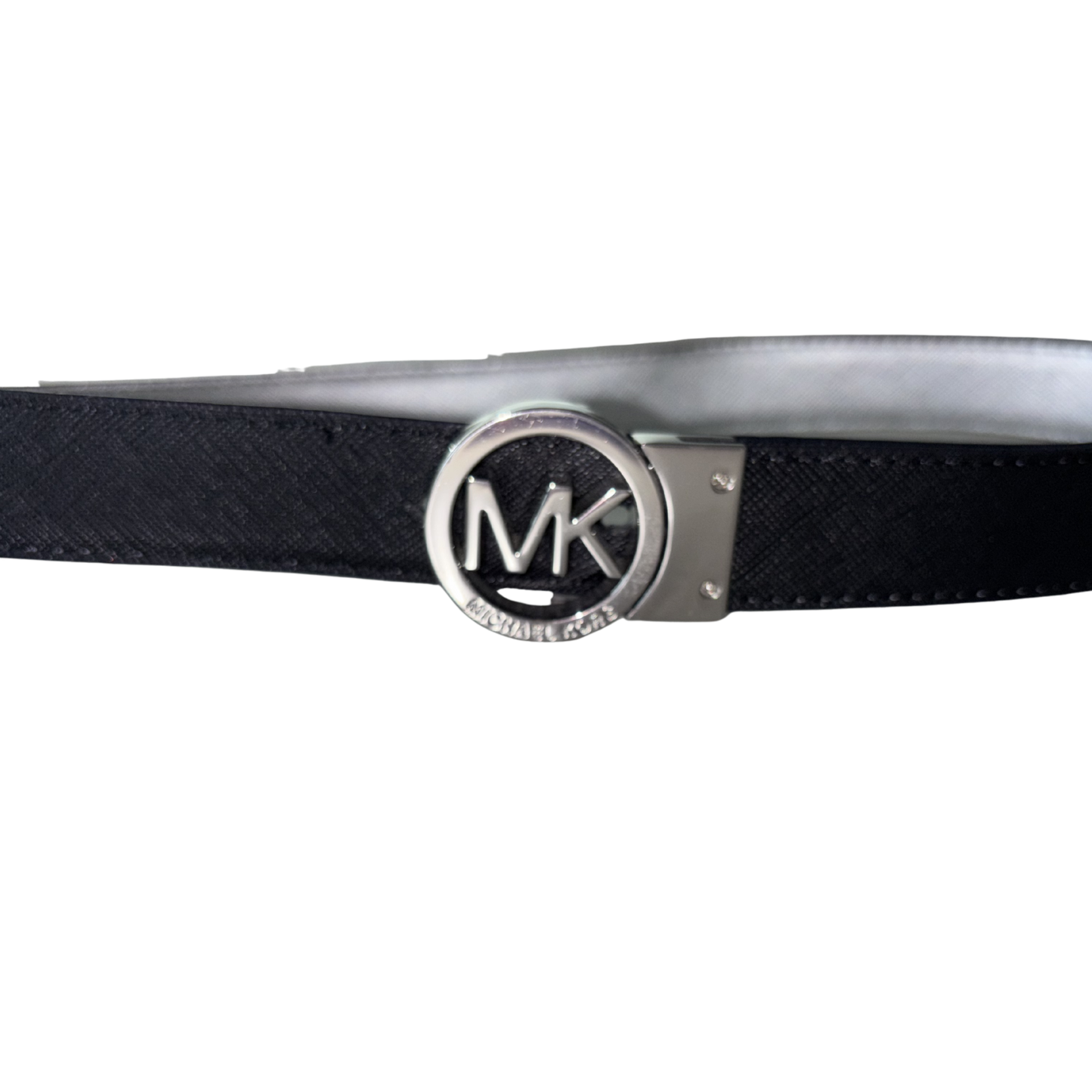 Michael Kors Black Logo Belt