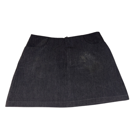 Grey Mini Skirt