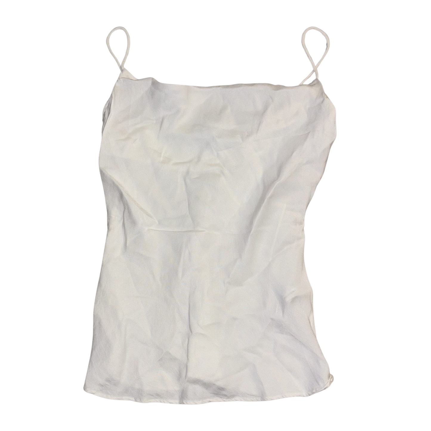 Zara White Cowl Neck Top
