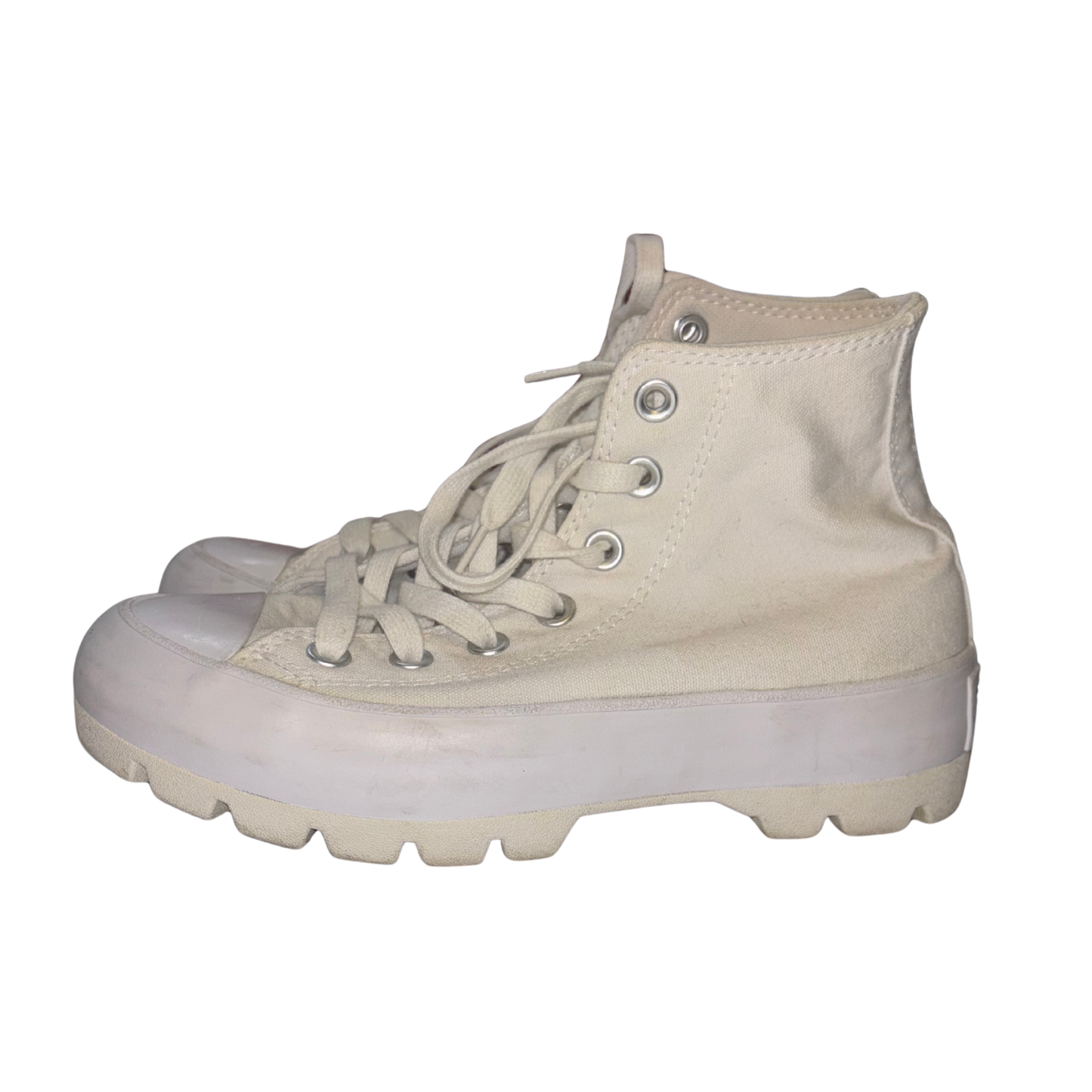 White Converse High Top Trainers