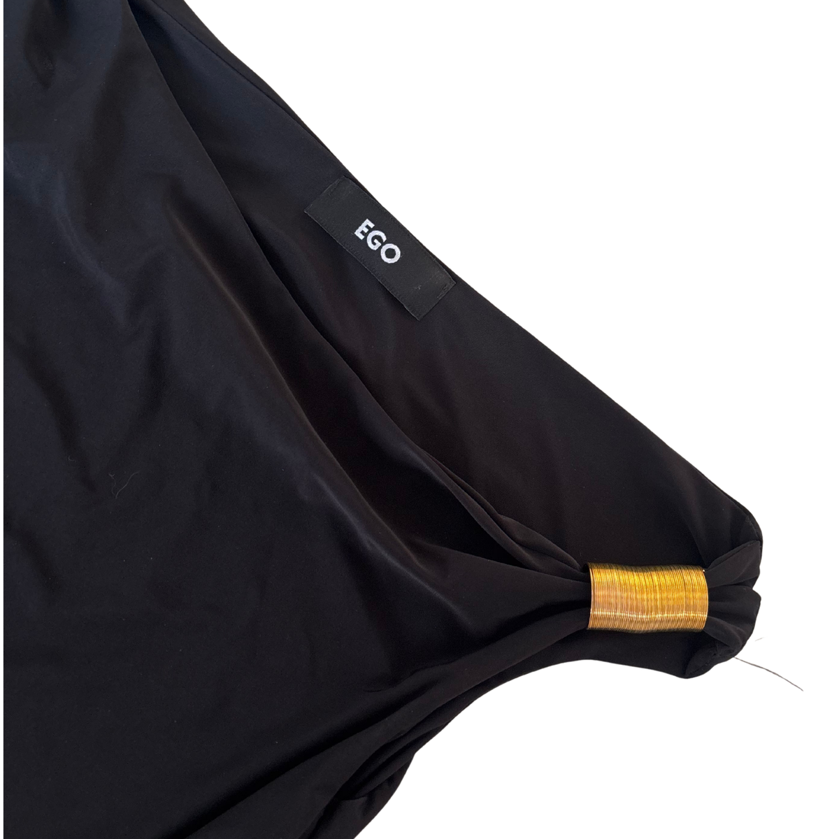 Ego Black Shoulder Detail Bodysuit