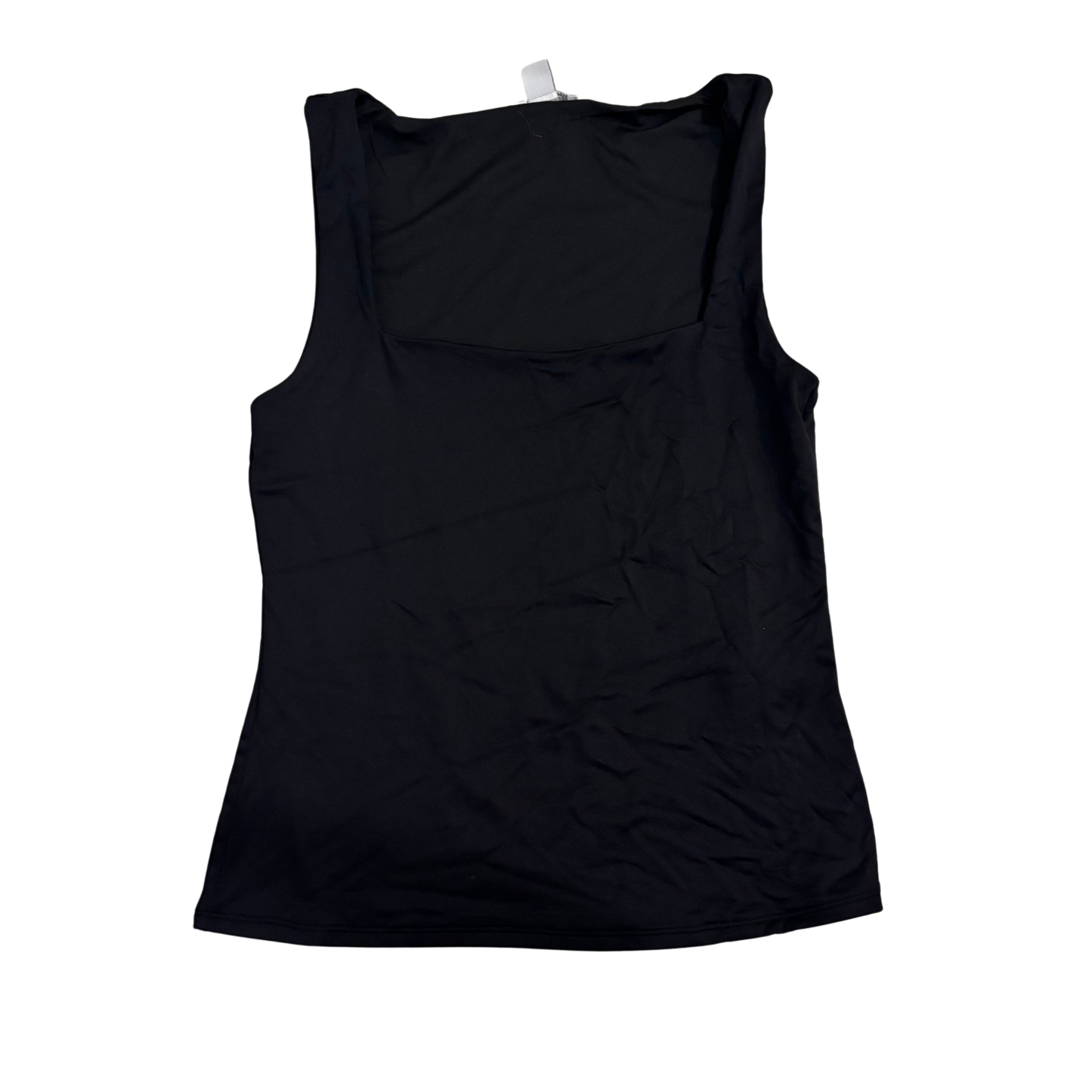 Amisu Black Slinky Tank Top