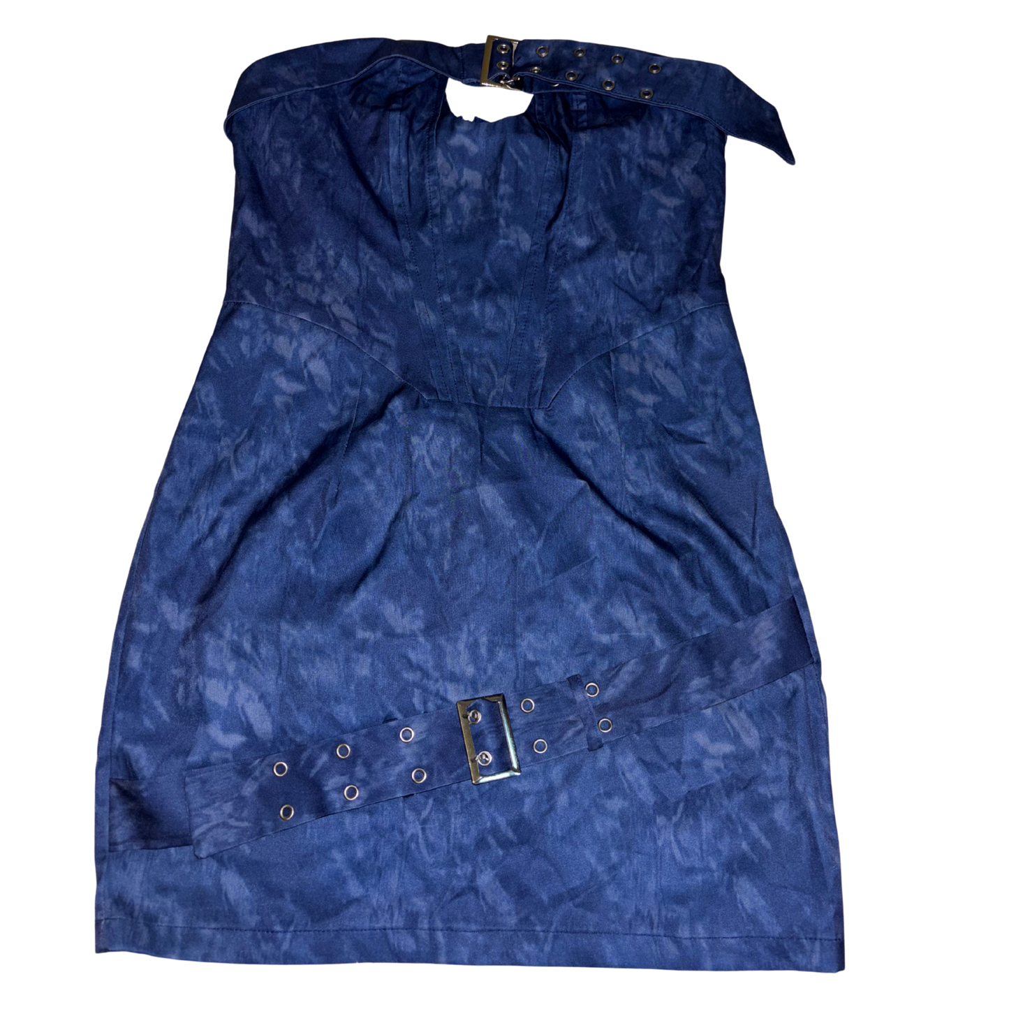 Ego Bandeau Buckle Strap Dress