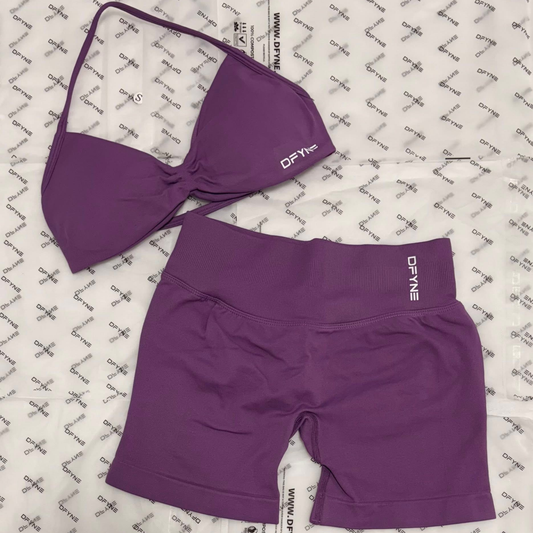 DFYNE Purple Gym Set