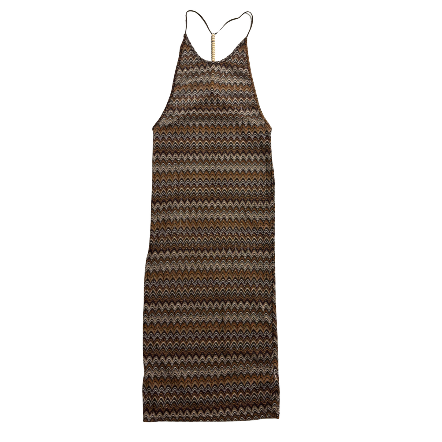 Musera Beaded Back Knit Maxi Dress