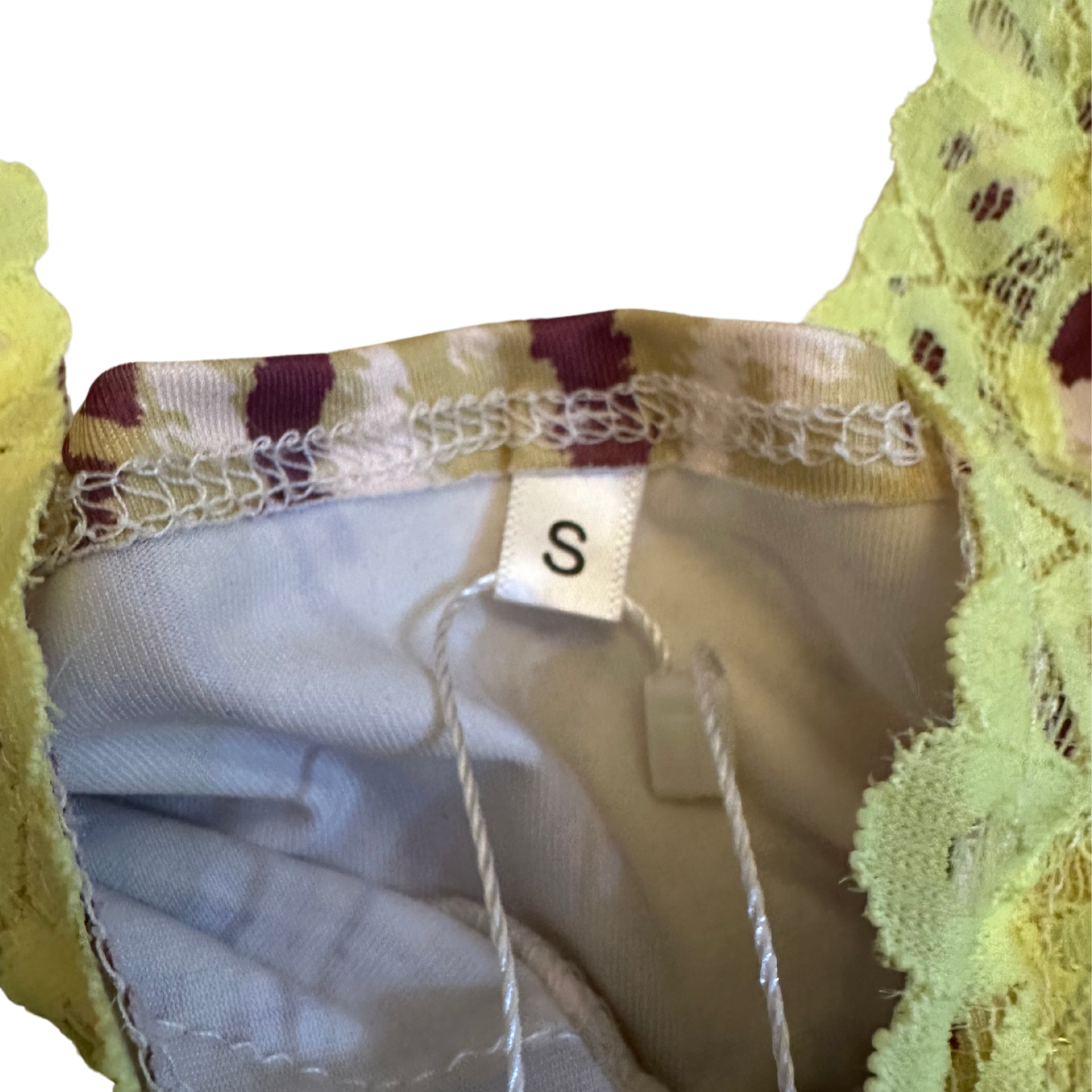 Zebra Contrast Crop Top