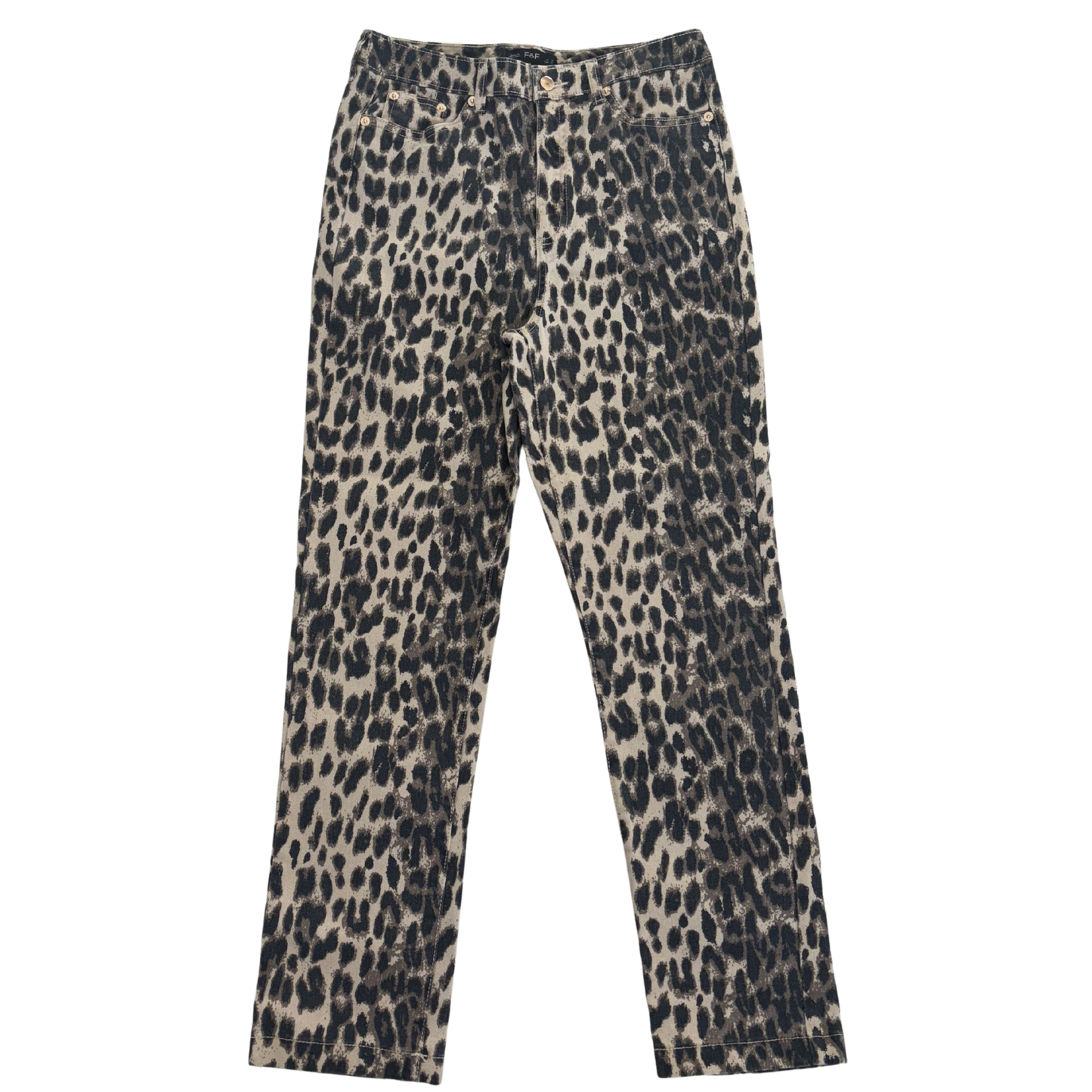 Leopard Print Jeans