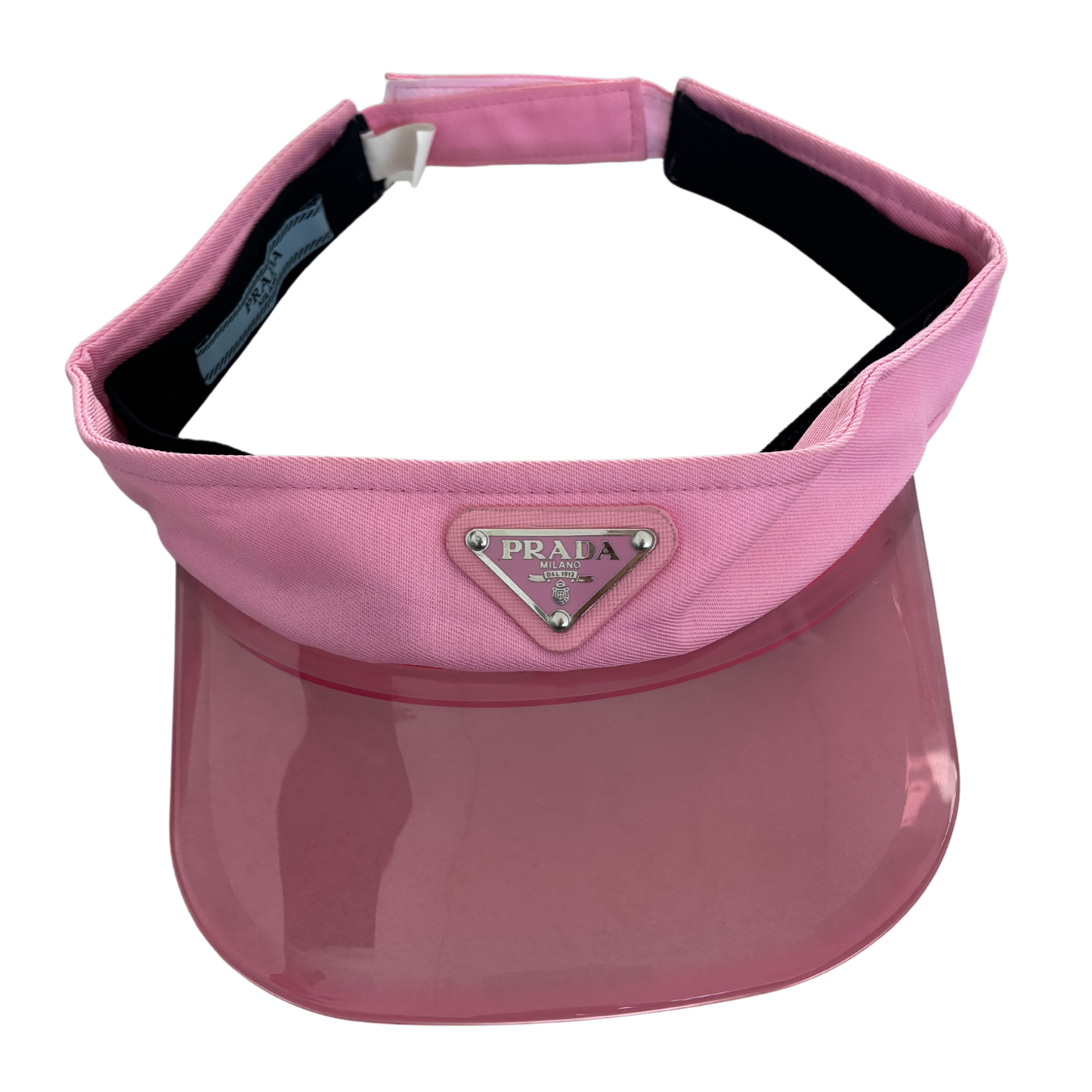 'Prada' Pink Tennis Cap