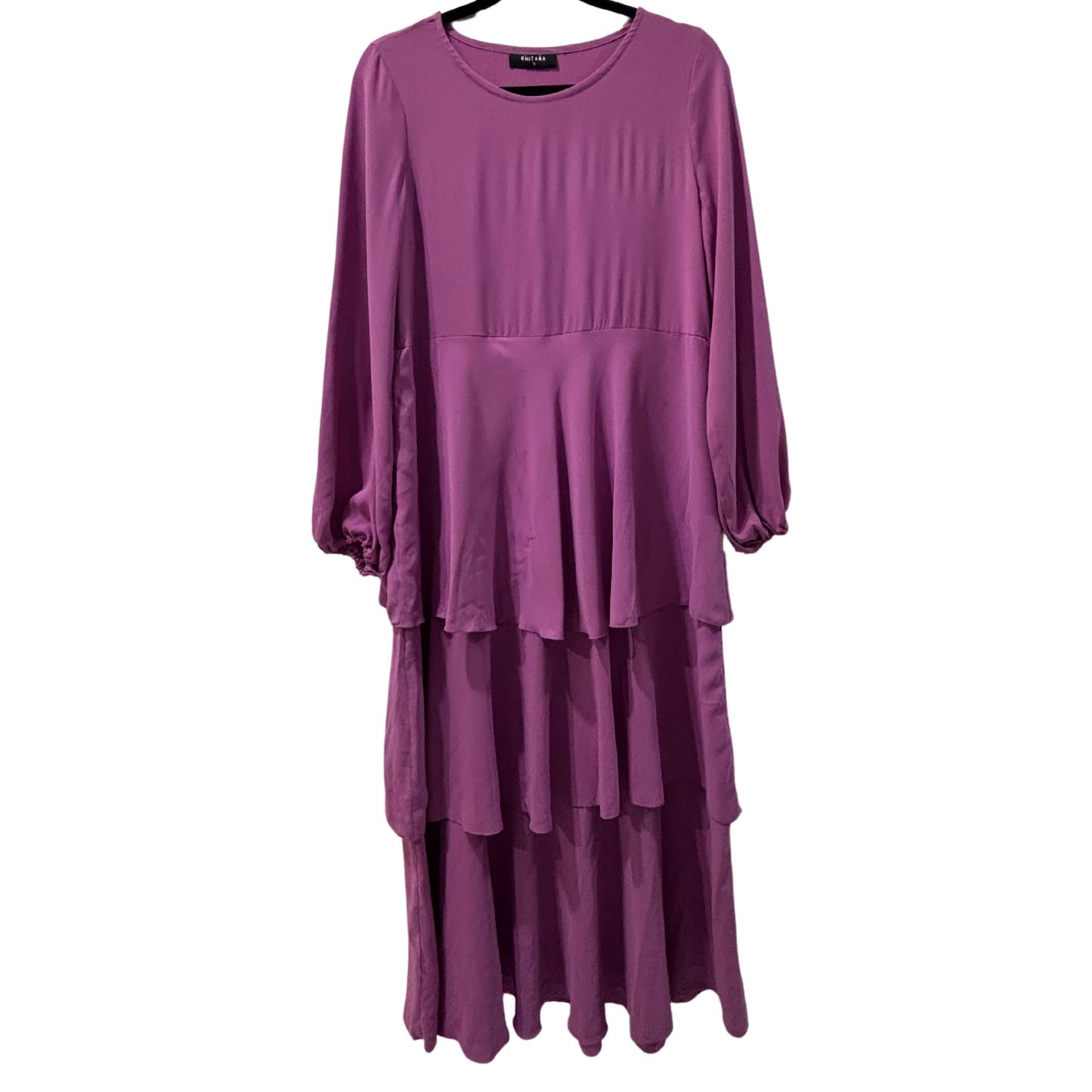 Khizana Purple Layered Maxi Dress