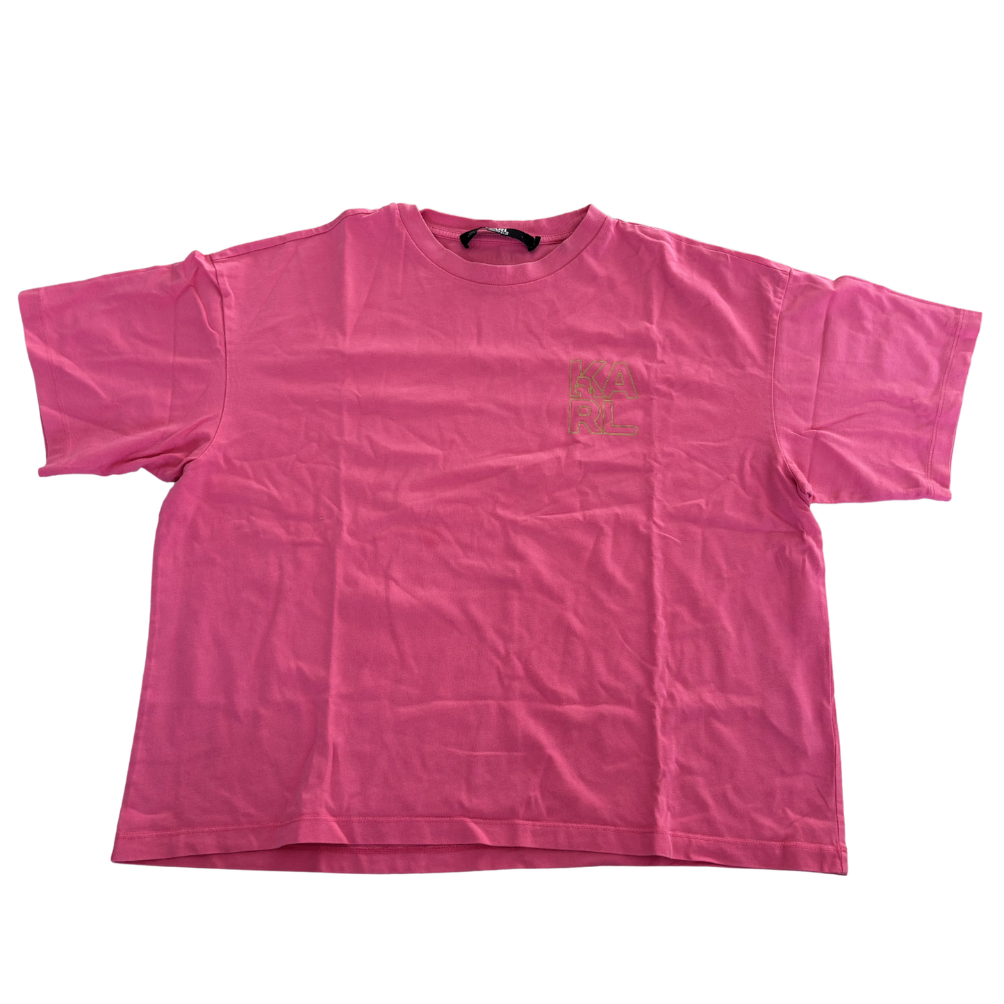 Karl Lagerfeld Pink Logo Tee