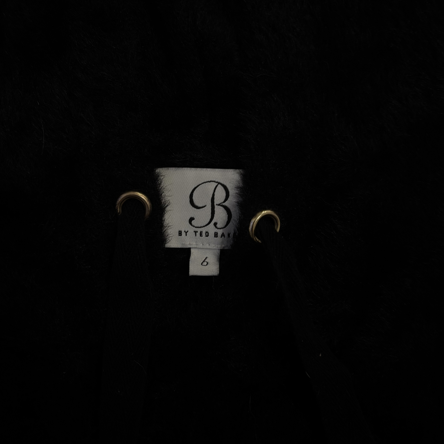 Ted Baker Black Fluffy Jumper