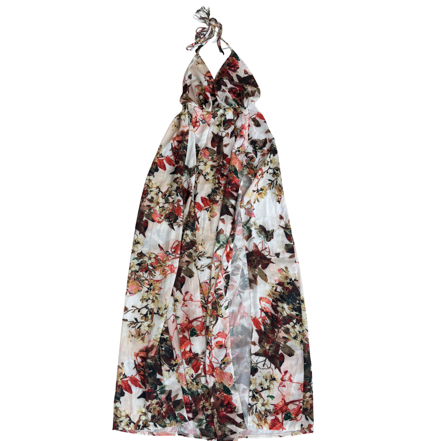 PLT Floral Mesh Maxi Dress