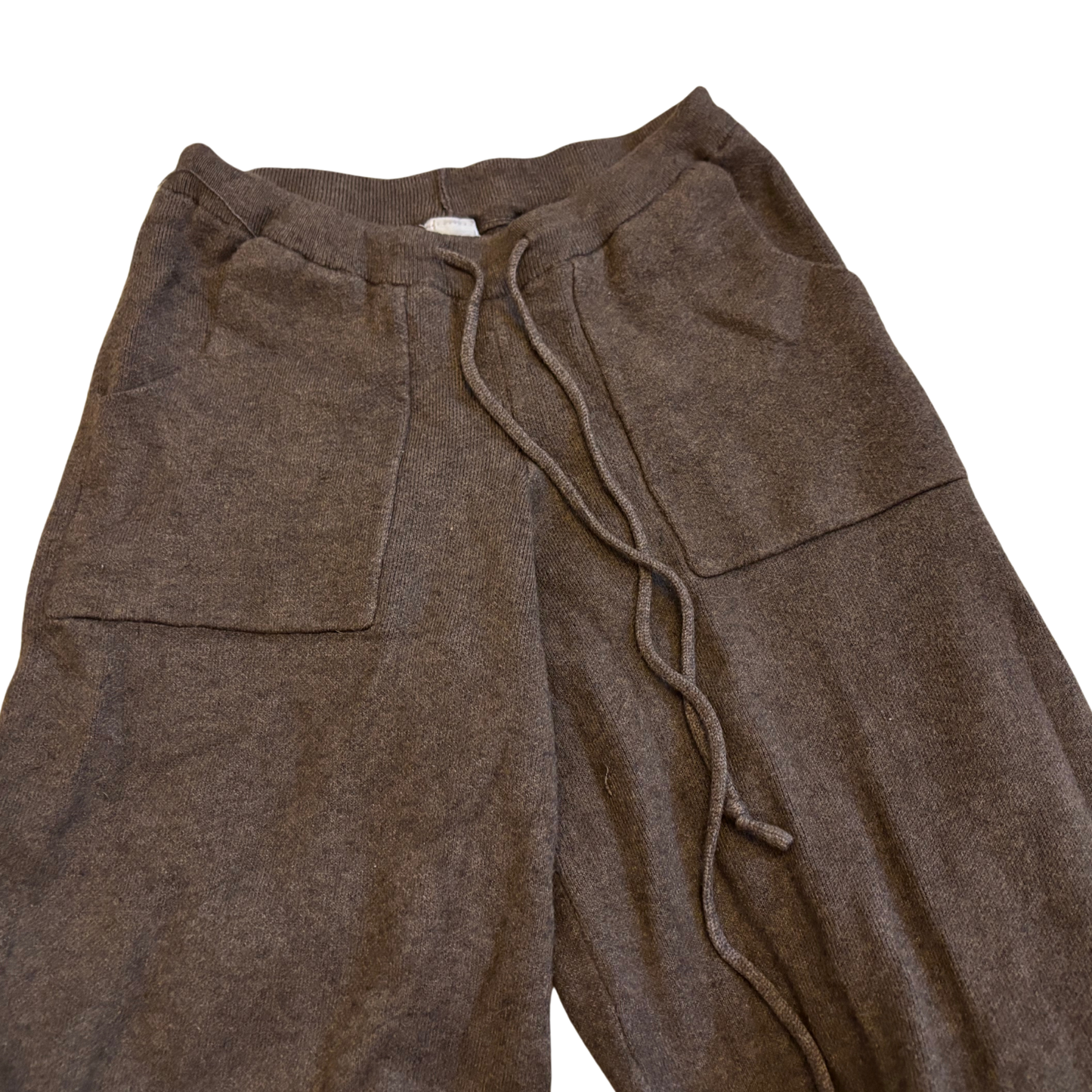 Brown Wide Leg Trousers