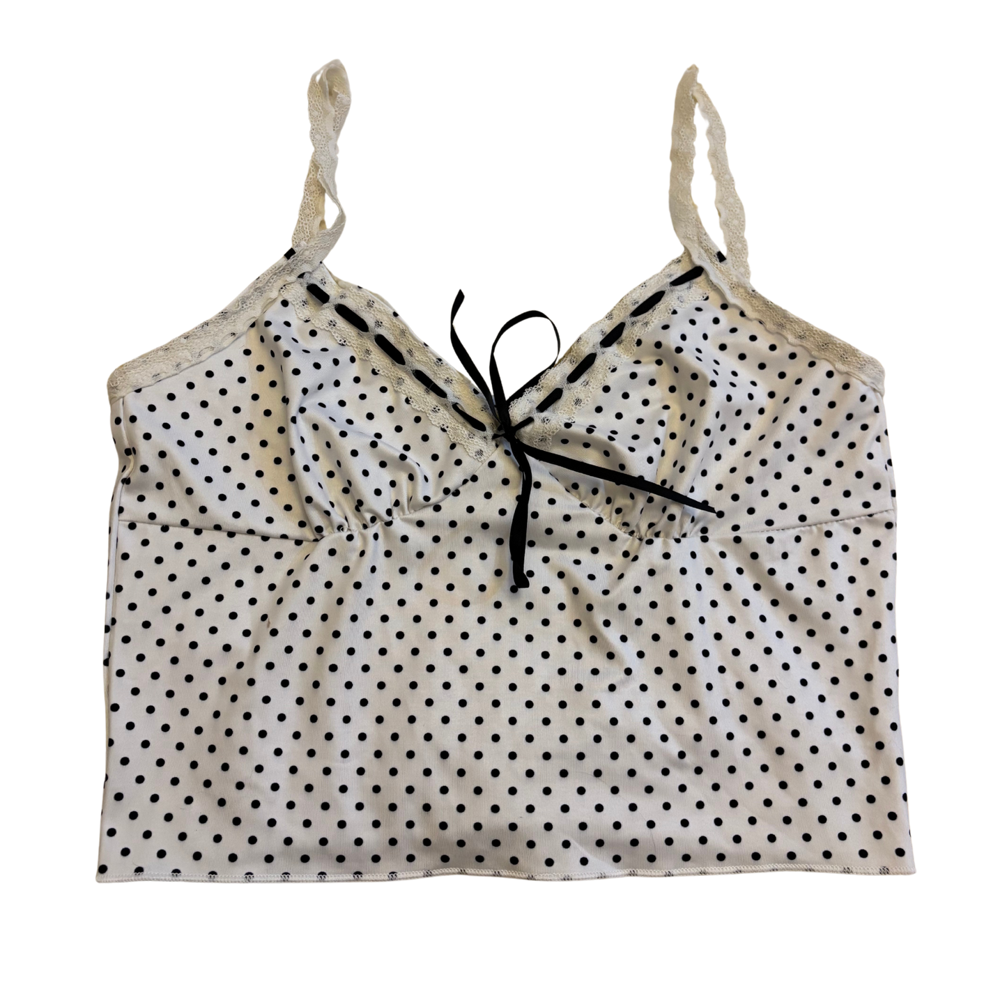 Ego Polka Dot Crop Top