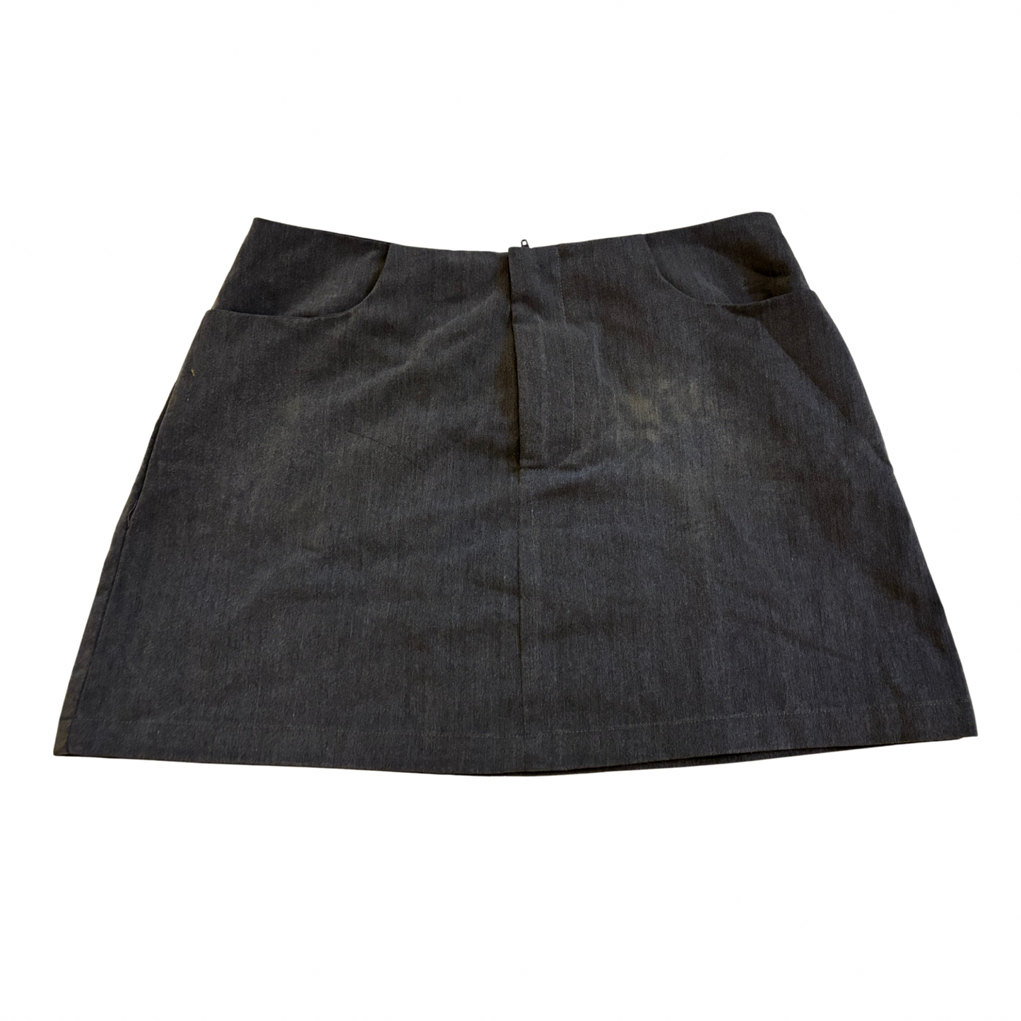 Grey Mini Skirt