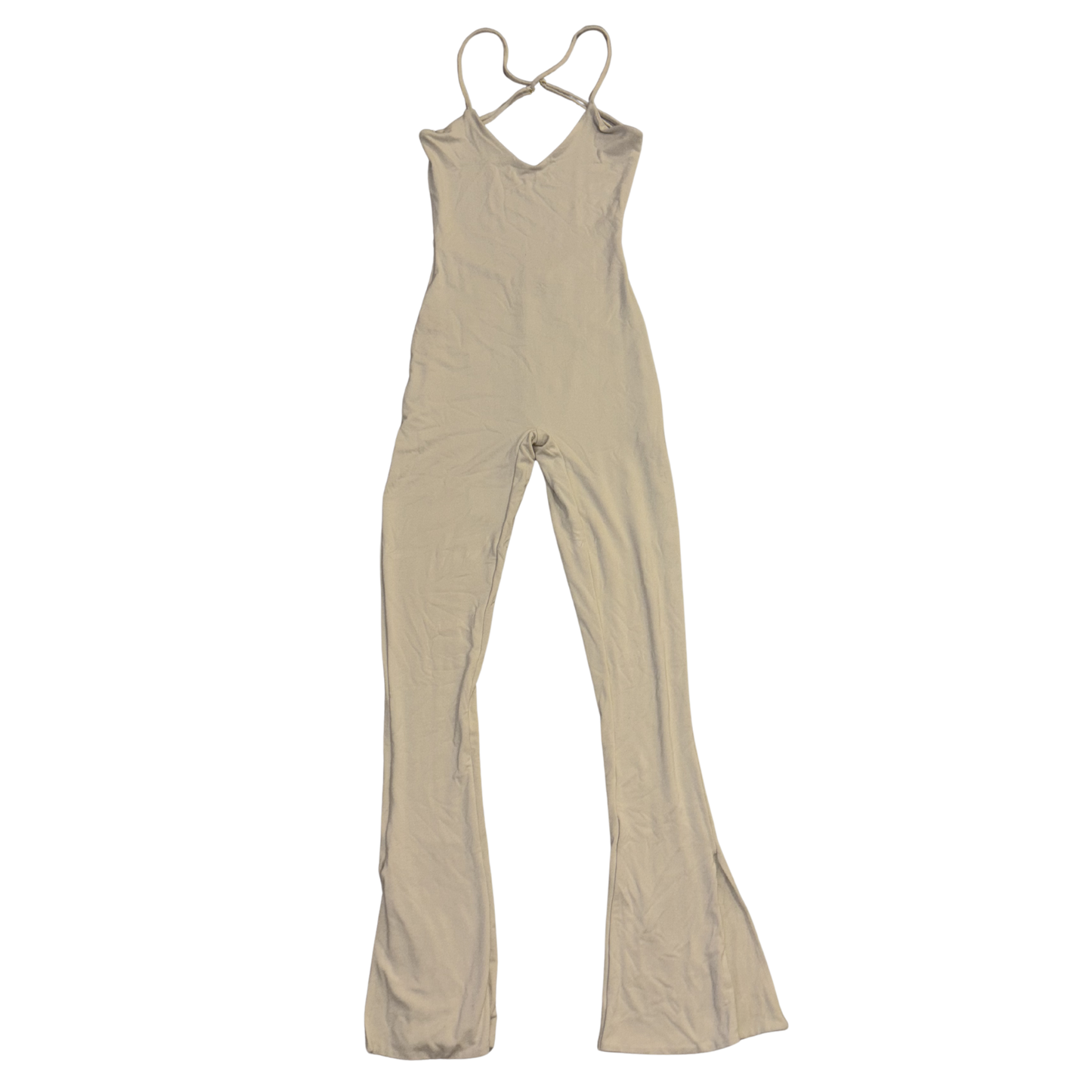 Oh Polly Beige Jumpsuit
