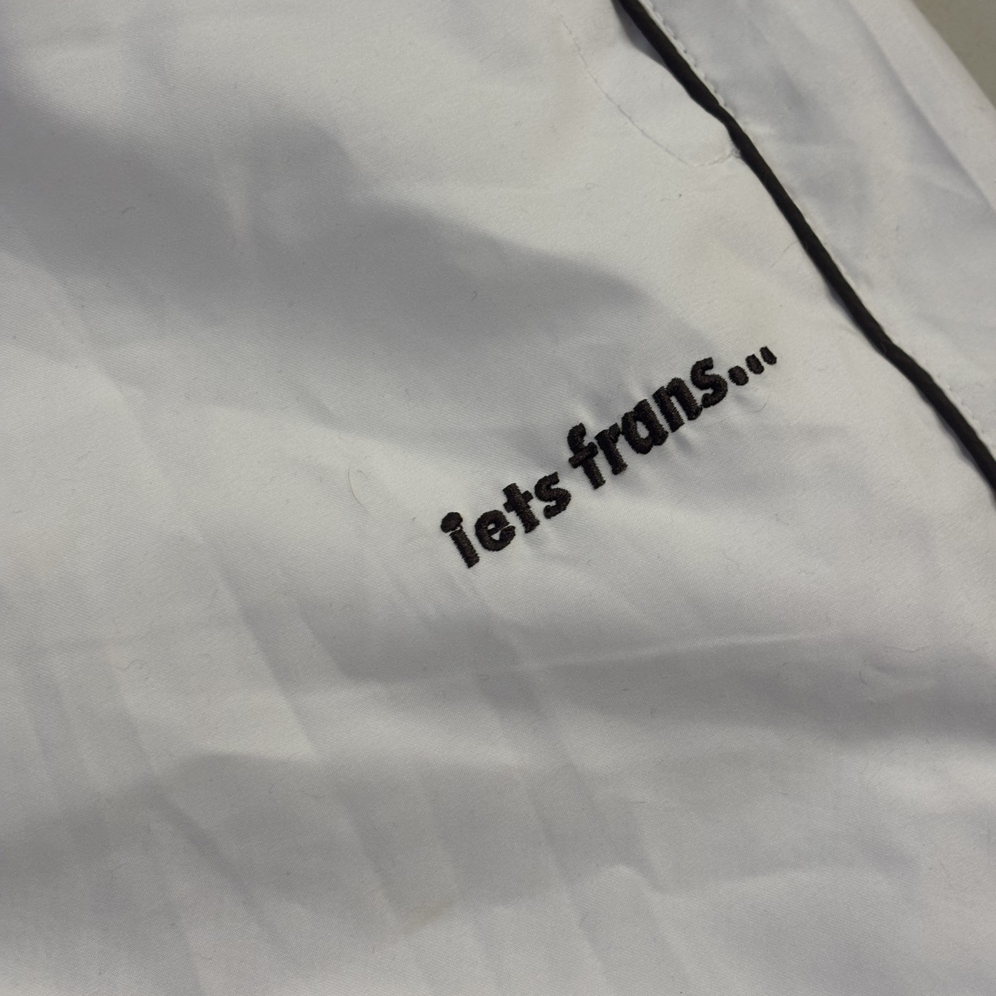 Iets Frans White Track Pants