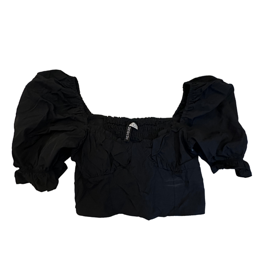 H&M Black Crop Top