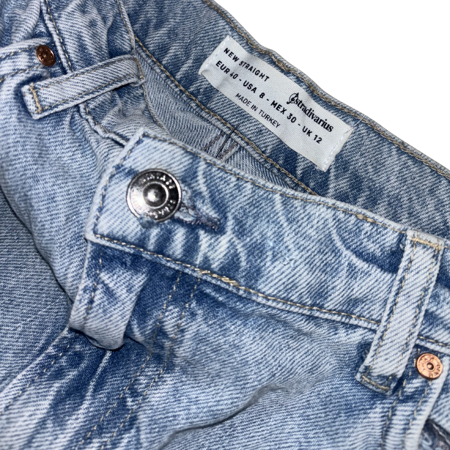 Stradivarius Blue Jeans