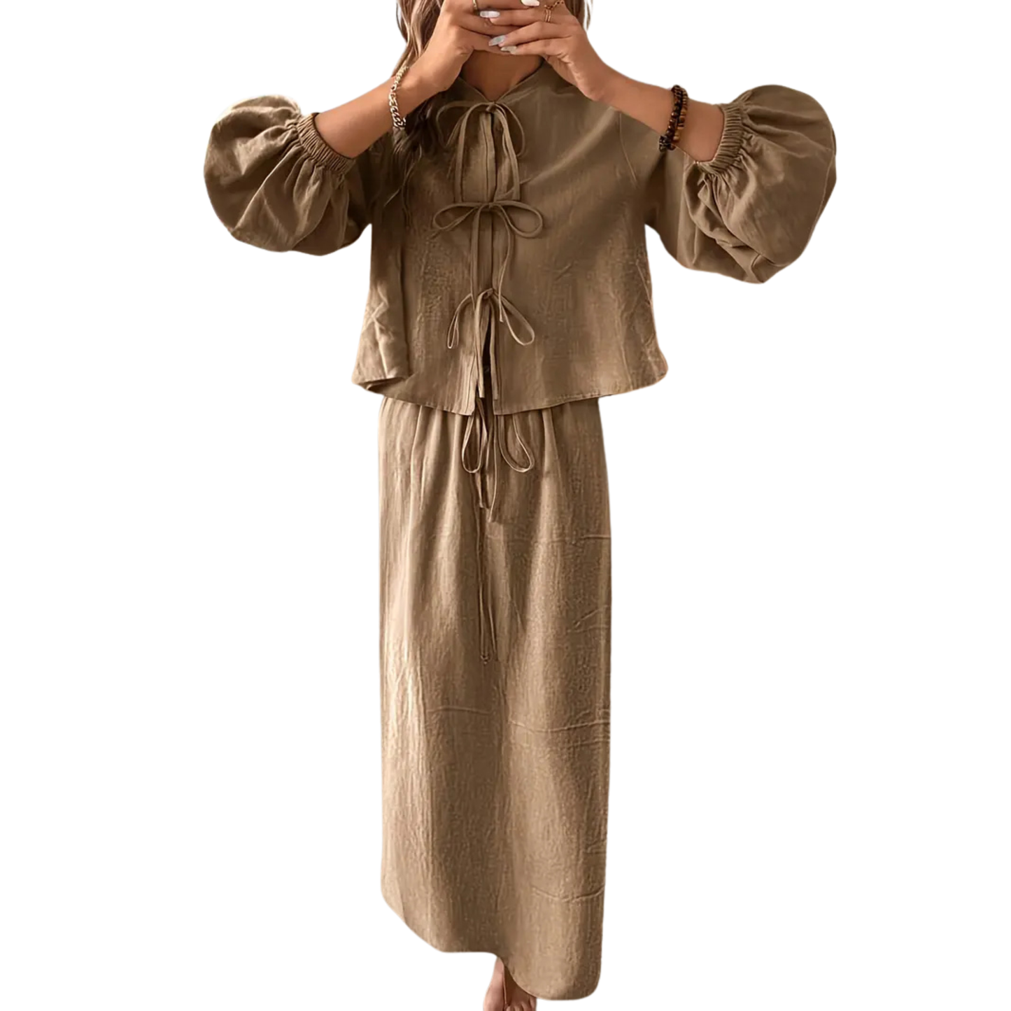 Brown Co-Ord Set