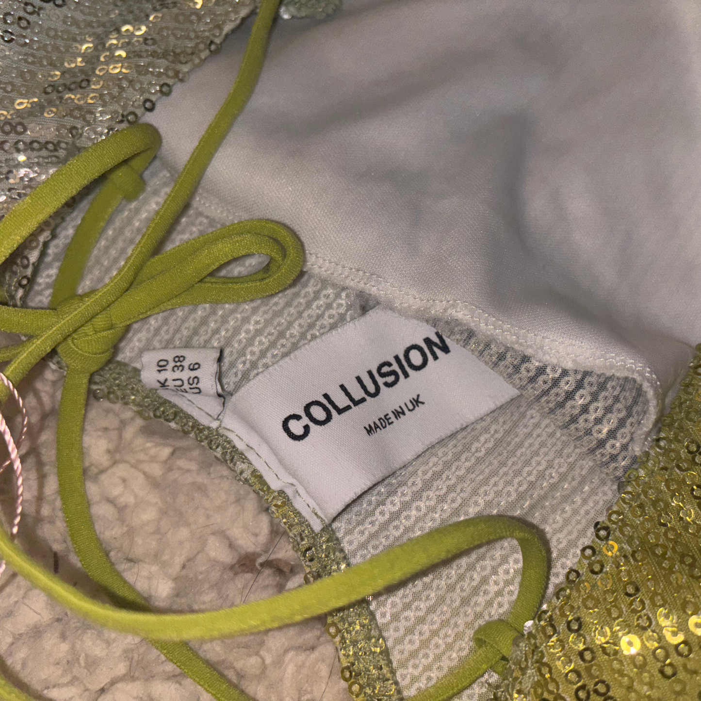Collusion Sequin Maxi Dress
