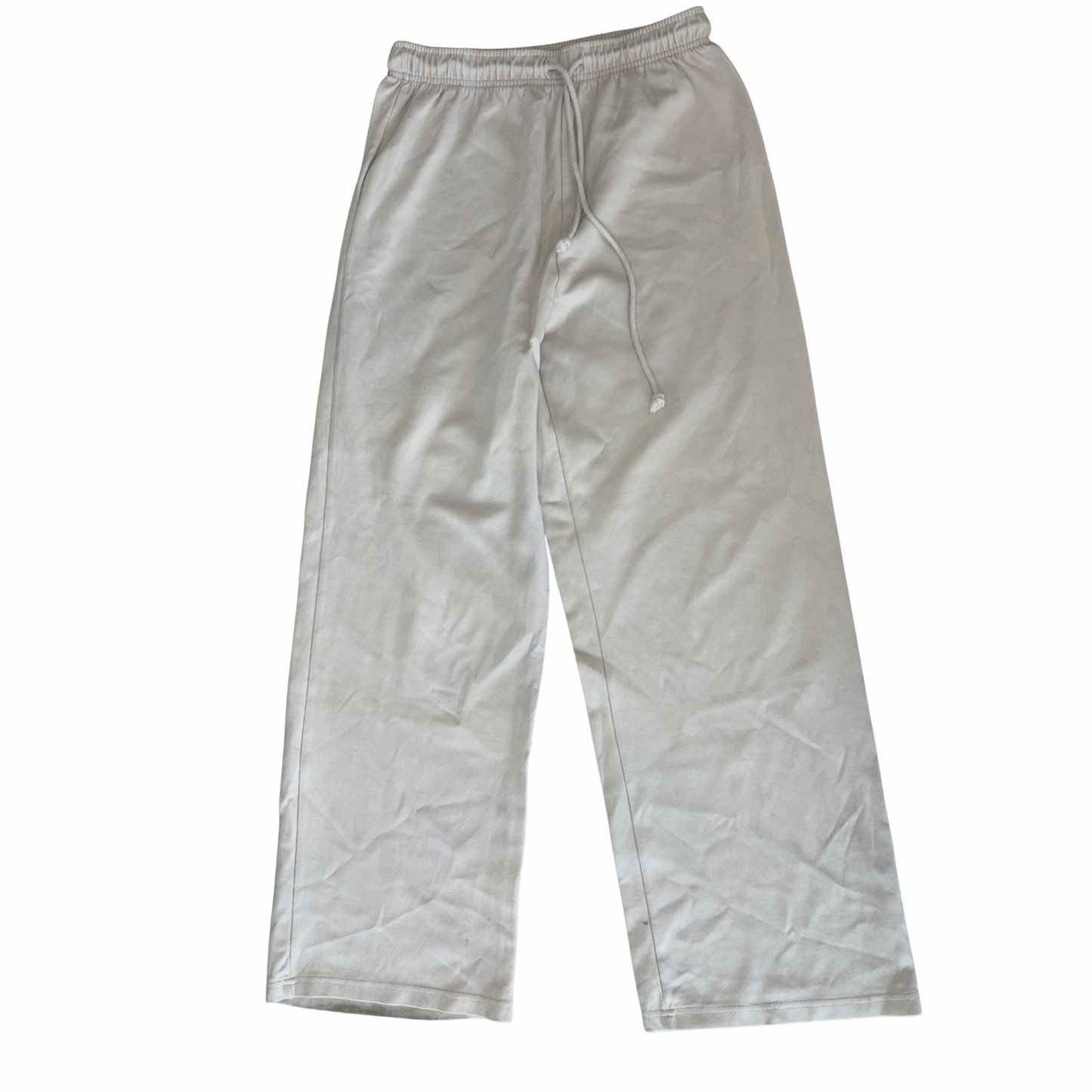 Zara Cream Wide Leg Joggers