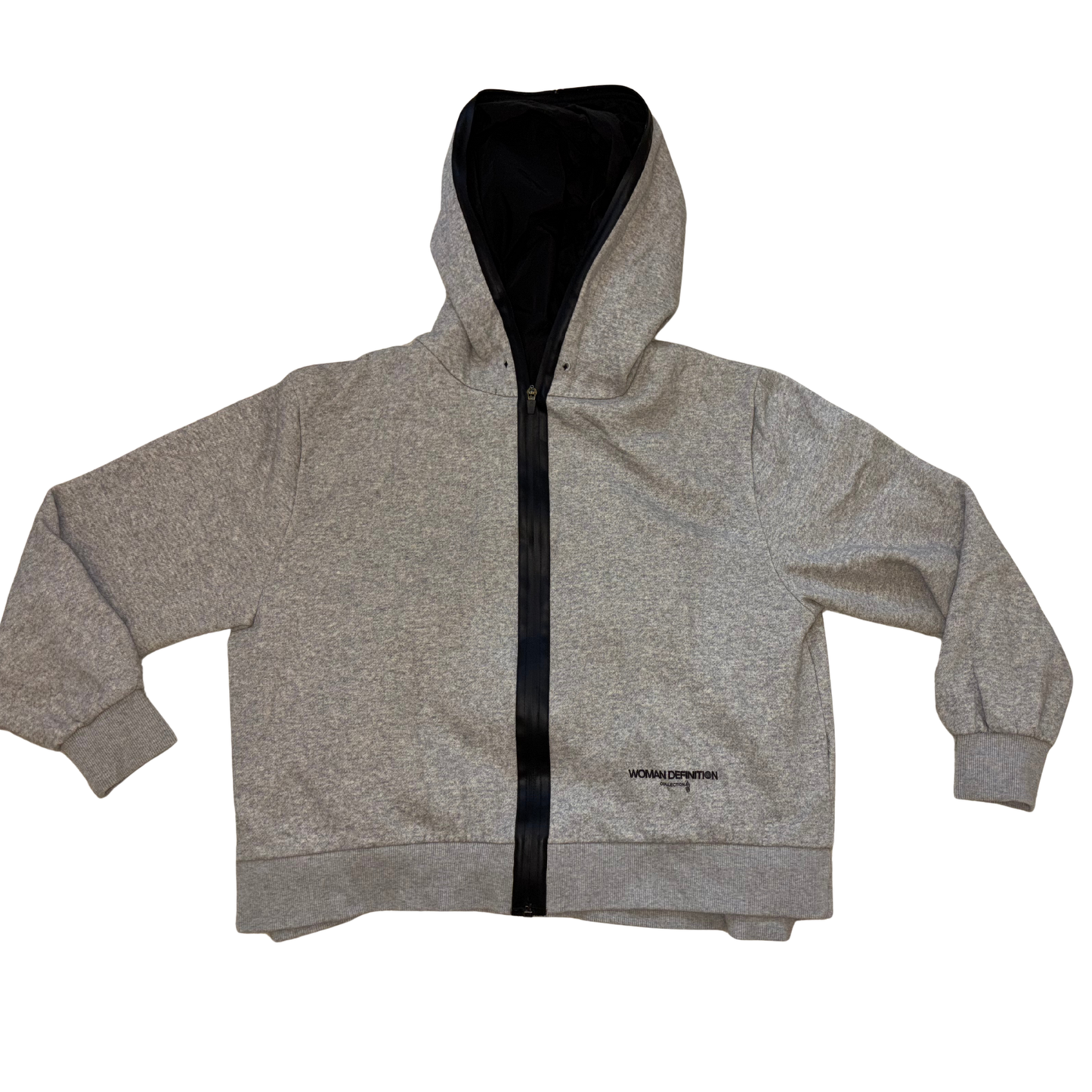 Zara Grey Zip Up Hoodie