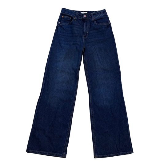 H&M Blue Wide Leg Jeans