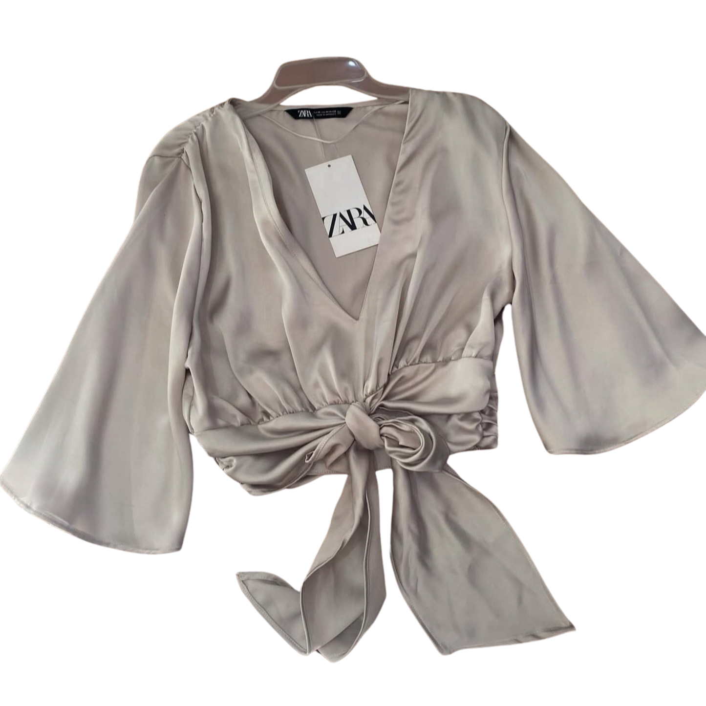 Zara Satin Top