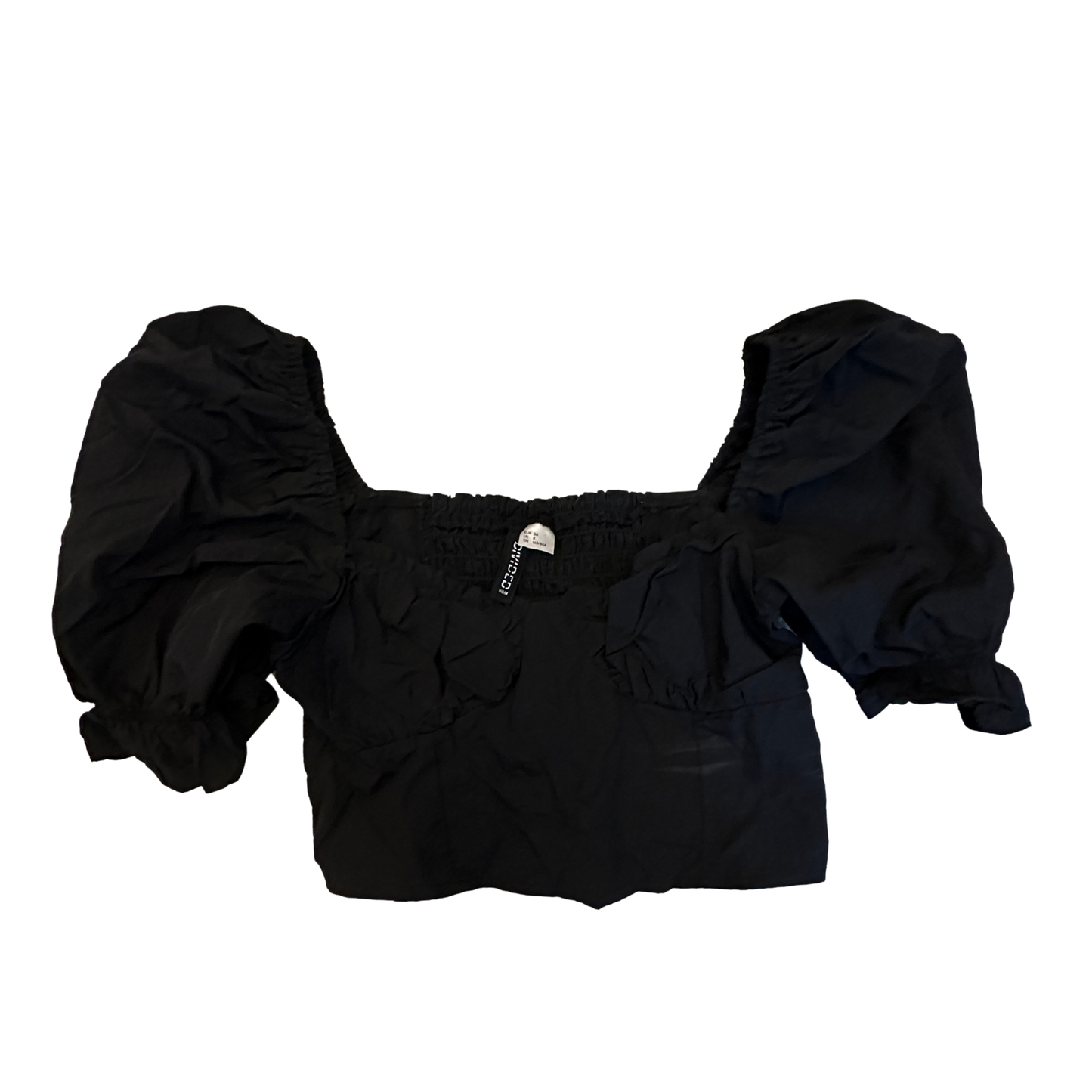 H&M Black Crop Top