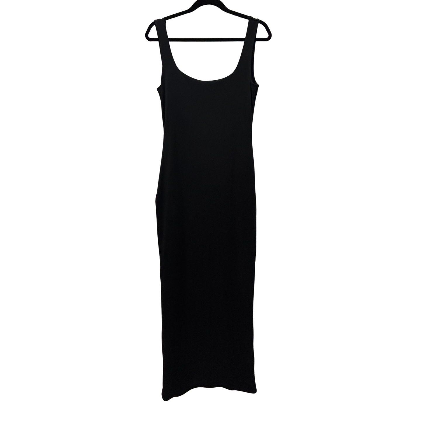 Black Slinky Bodycon Maxi Dress