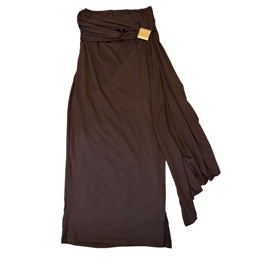 Brown Midaxi Skirt